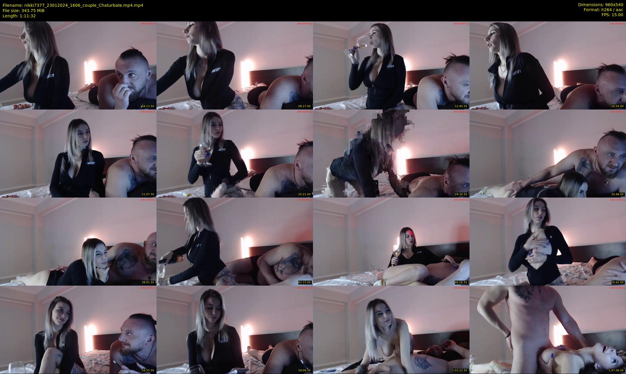 nikki7377 — 72 minute Chaturbate couple cam show recording, 480p, Jan 23, 2024
