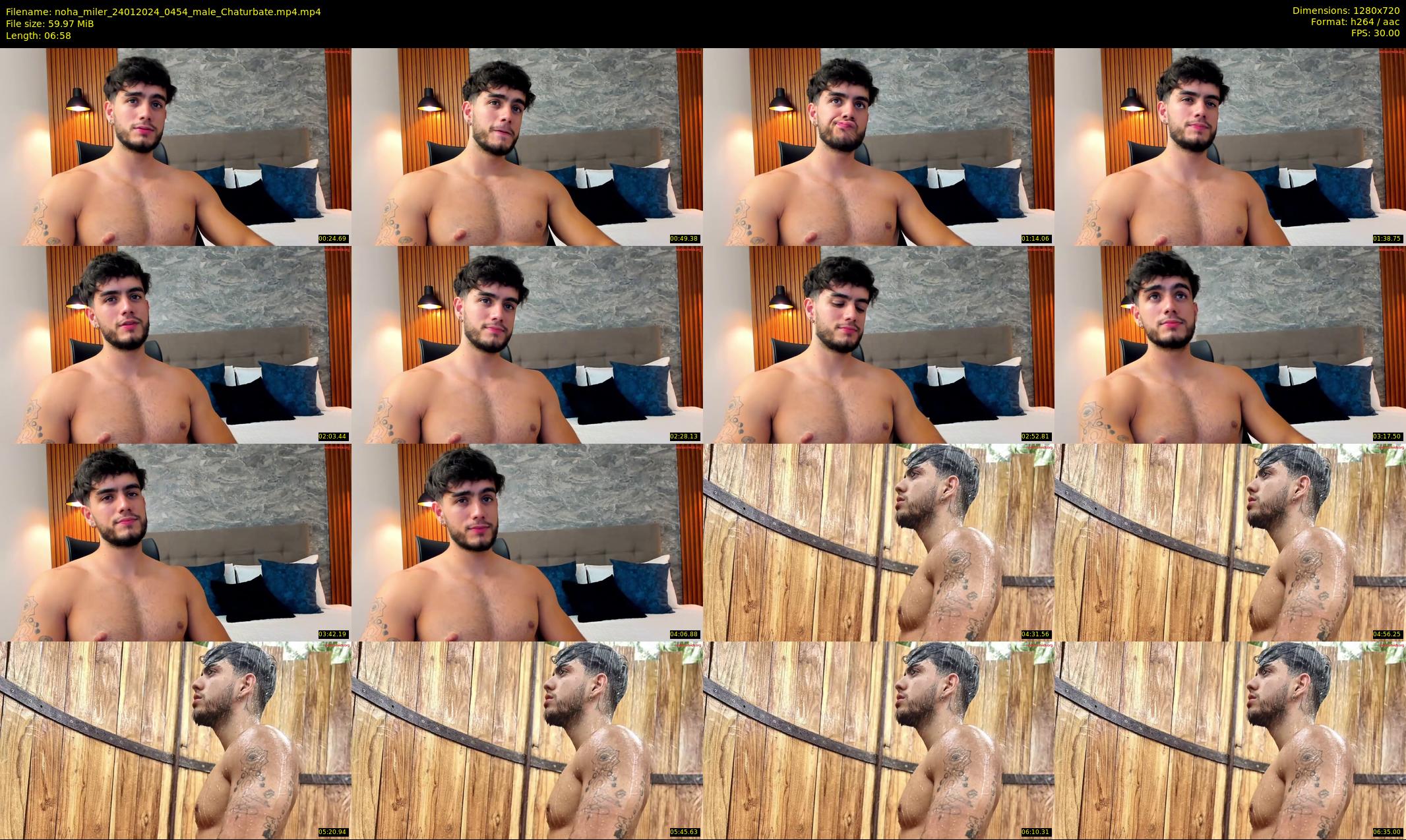 noha_miler — 7 minute Chaturbate male cam show recording, 720p, Jan 24, 2024