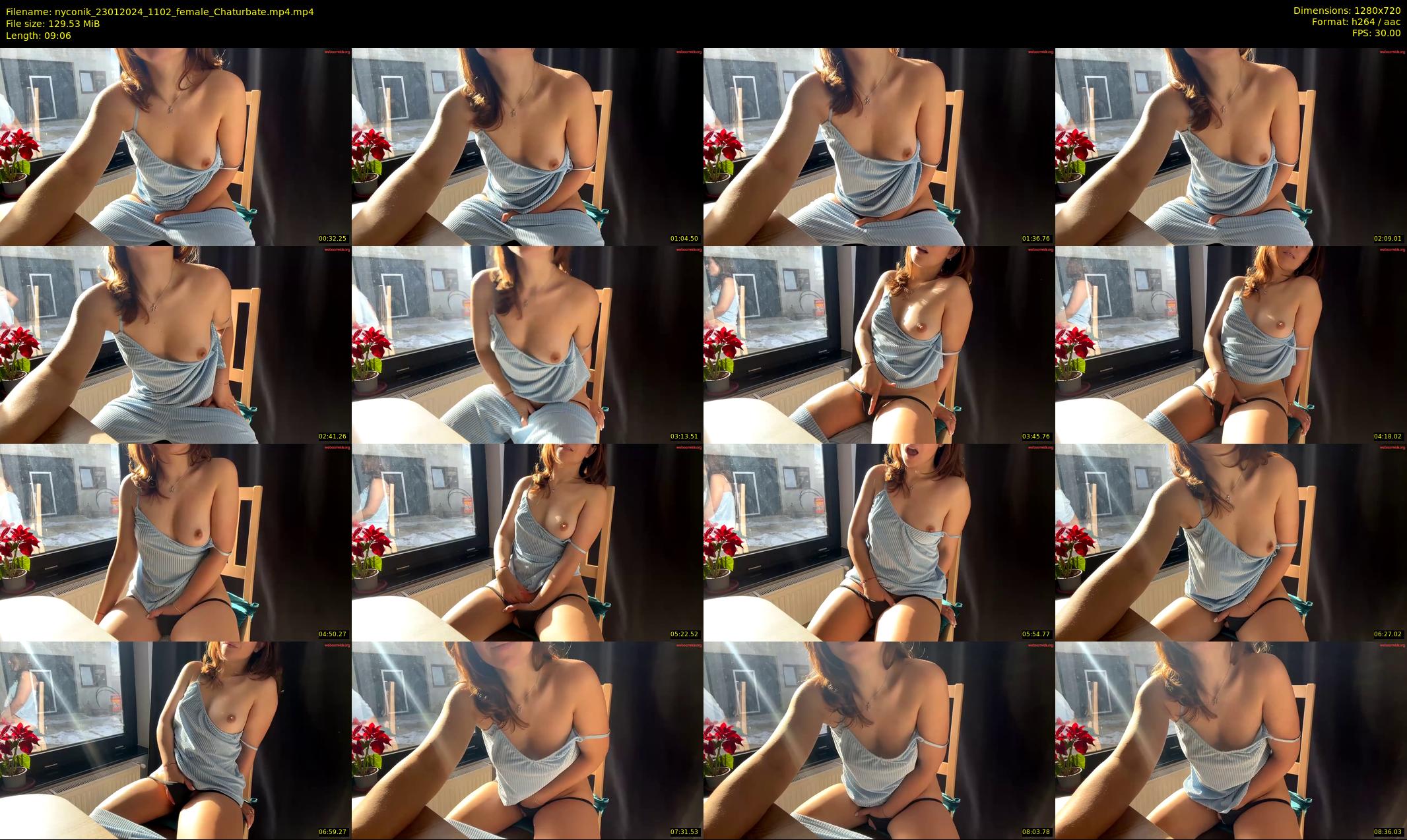 nyconik — 10 minute Chaturbate female cam show recording, 720p, Jan 23, 2024