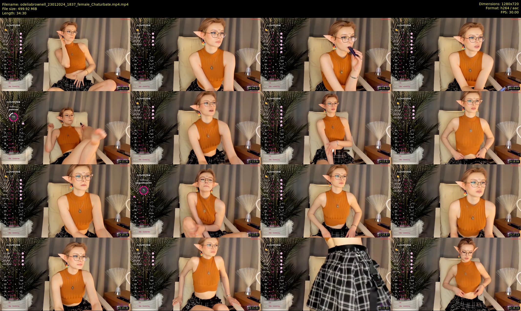 odeliabrownell — 35 minute Chaturbate female cam show recording, 720p, Jan 23, 2024