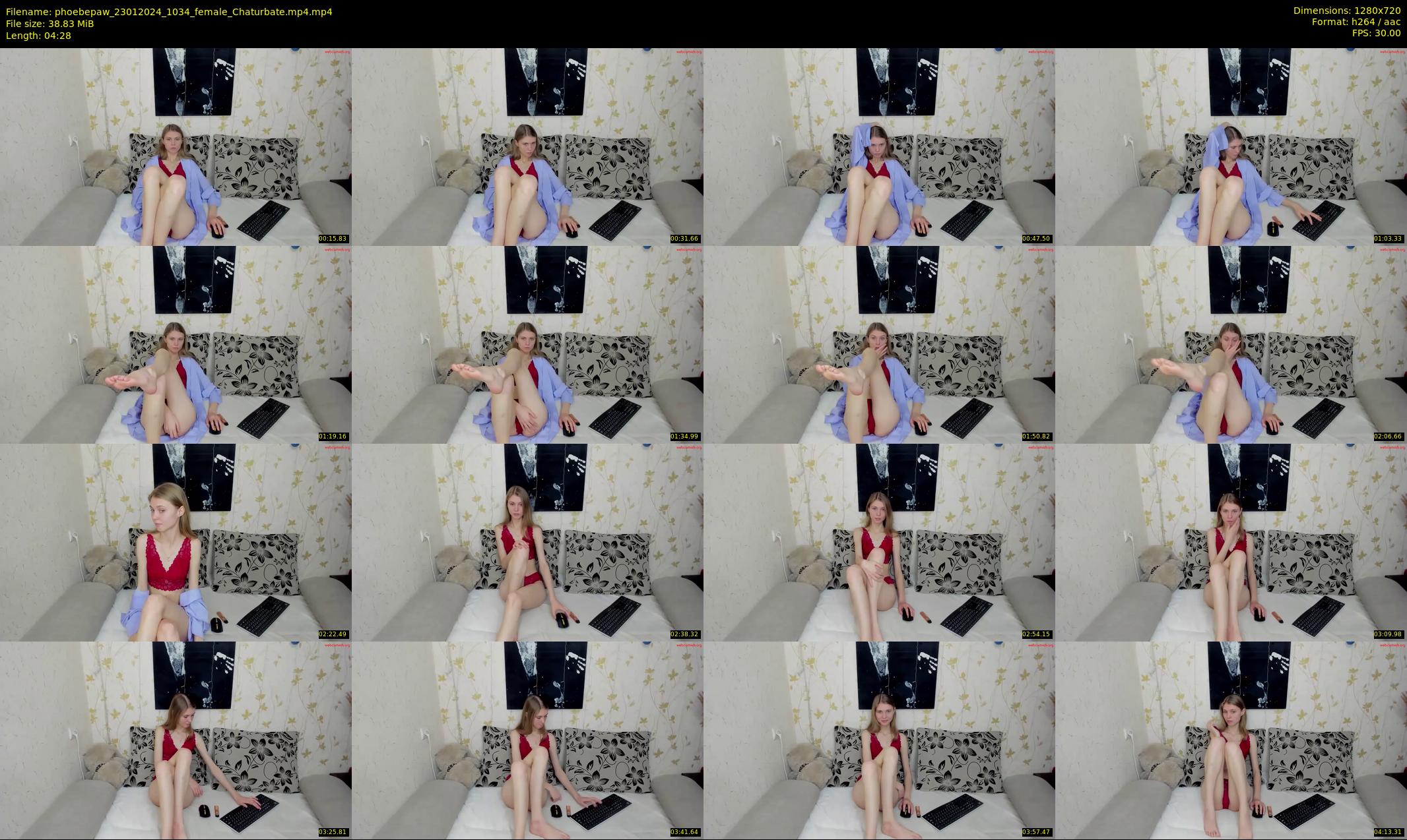 phoebepaw — 5 minute Chaturbate female cam show recording, 720p, Jan 23, 2024