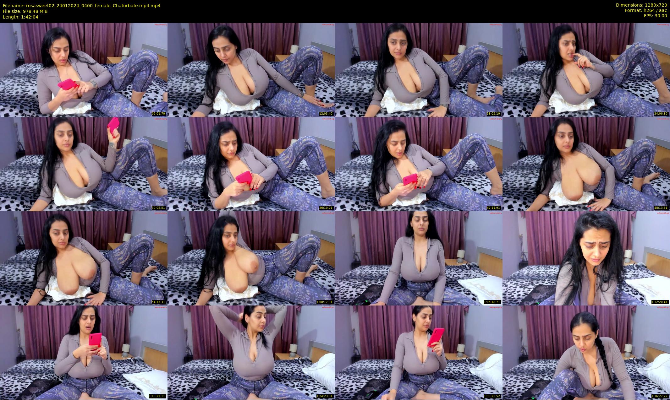 rosasweet02 — 103 minute Chaturbate female cam show recording, 720p, Jan 24, 2024