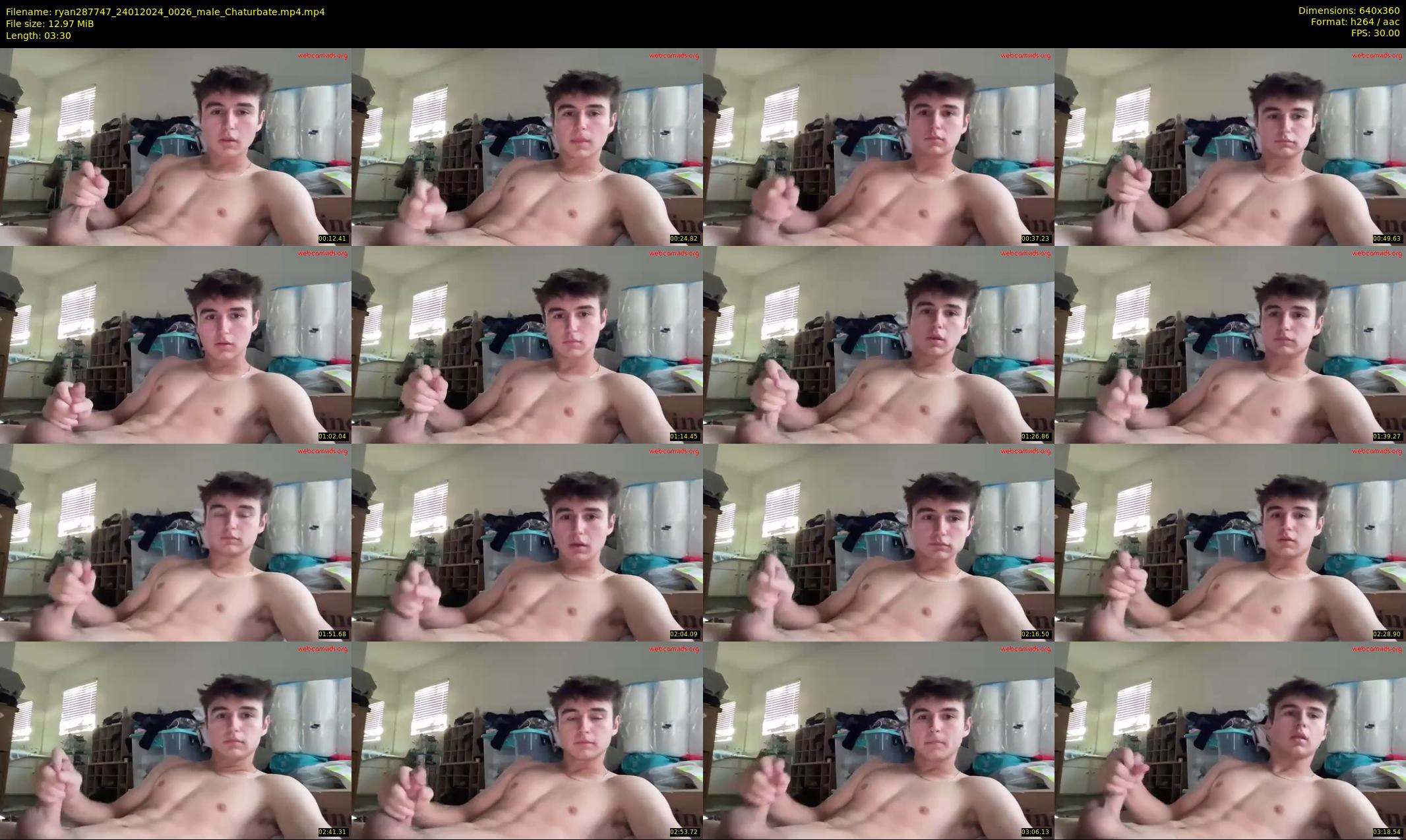 ryan287747 — 4 minute Chaturbate male cam show recording, 360p, Jan 24, 2024