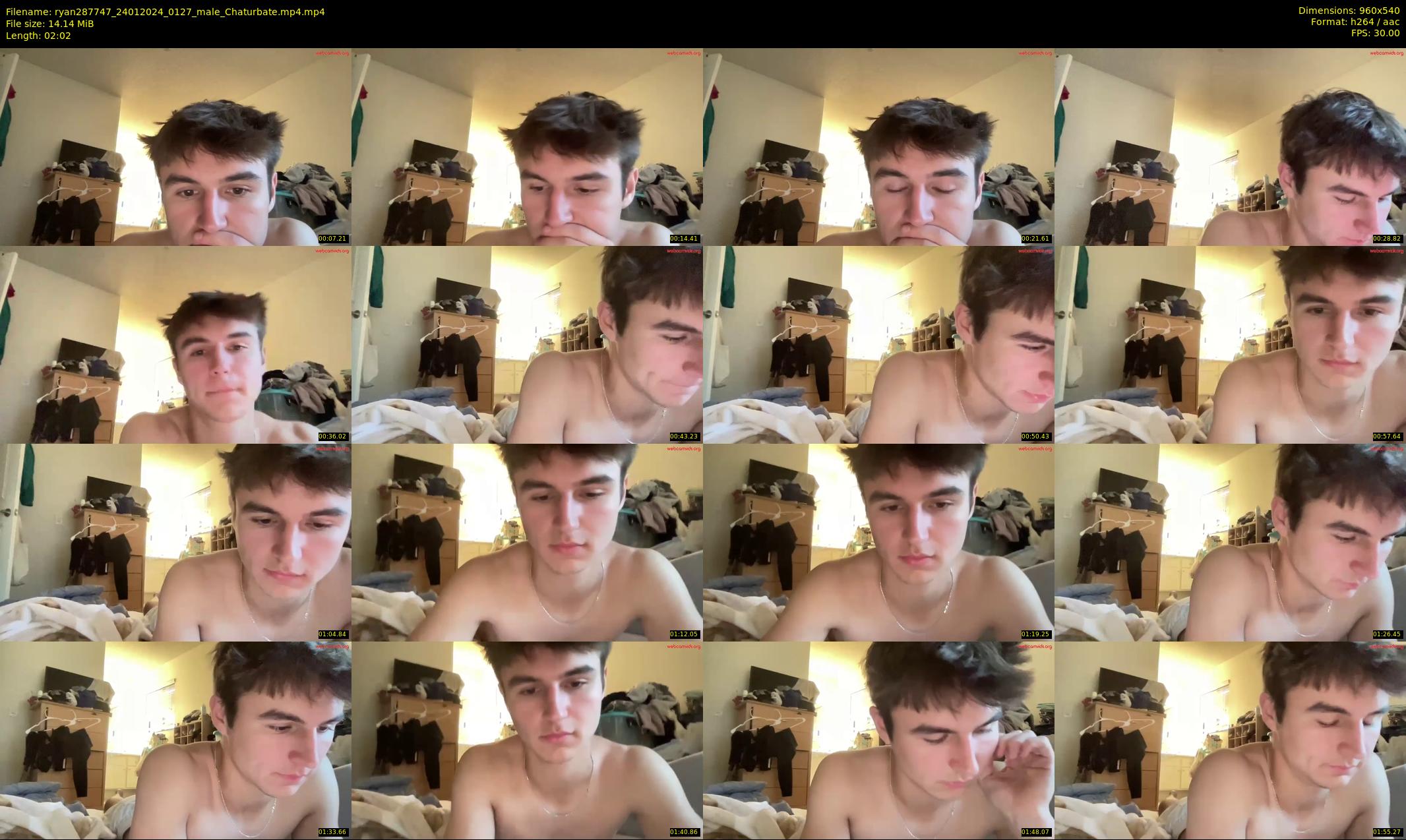 ryan287747 — 3 minute Chaturbate male cam show recording, 480p, Jan 24, 2024