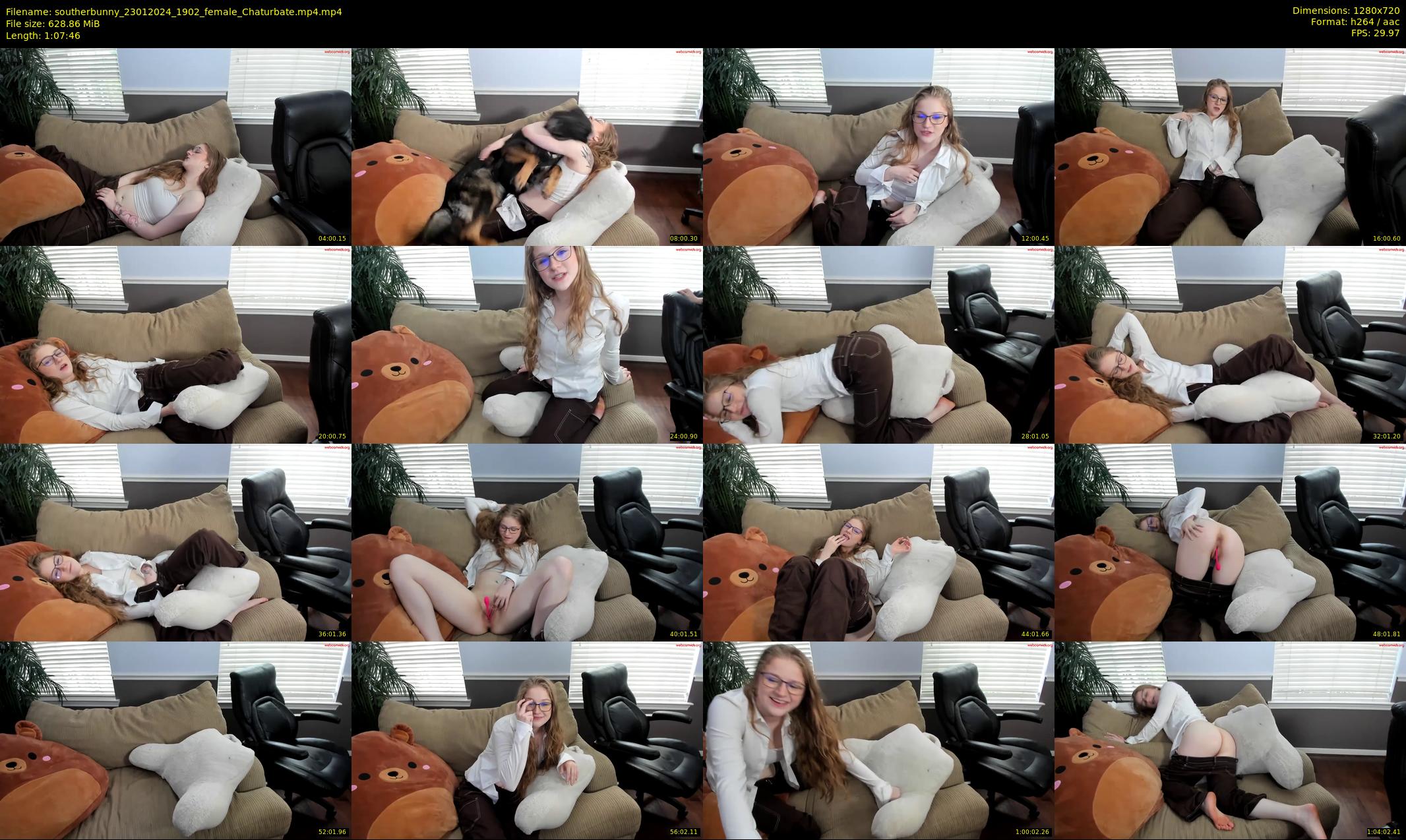 southerbunny — 68 minute Chaturbate female cam show recording, 720p, Jan 23, 2024
