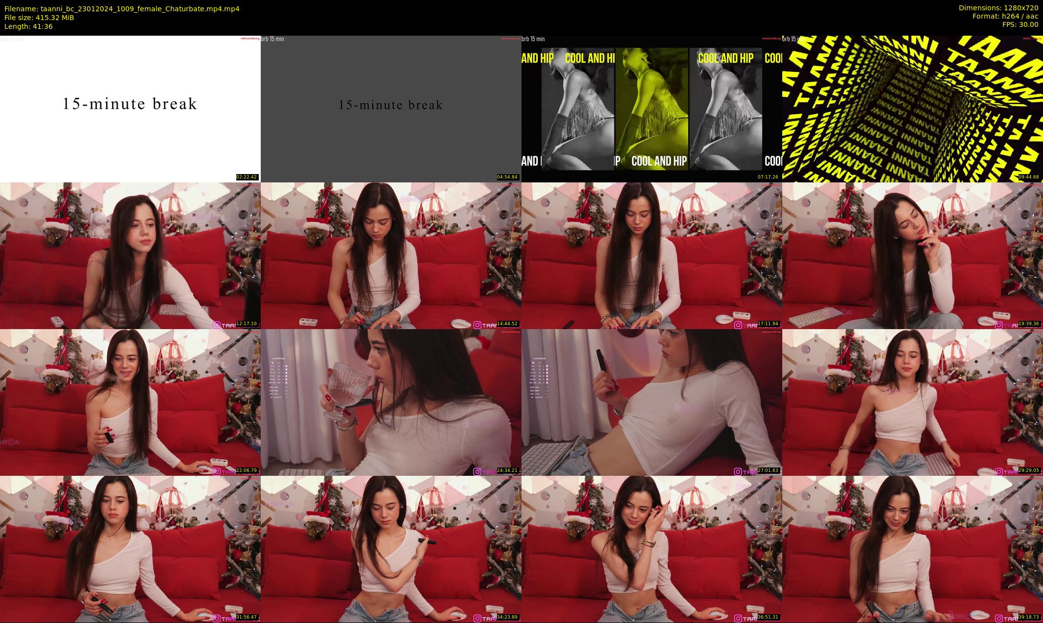 taanni_bc — 42 minute Chaturbate female cam show recording, 720p, Jan 23, 2024