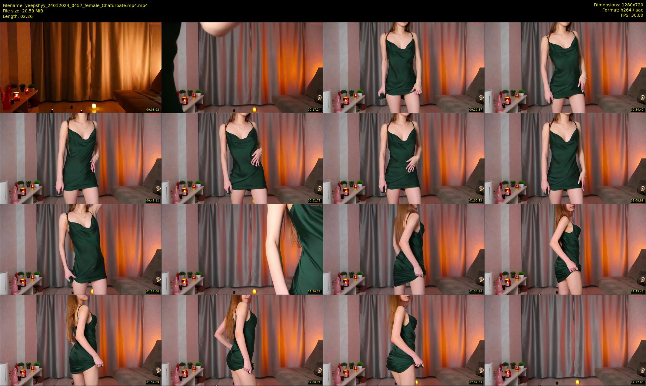 yeepshyy — 3 minute Chaturbate female cam show recording, 720p, Jan 24, 2024