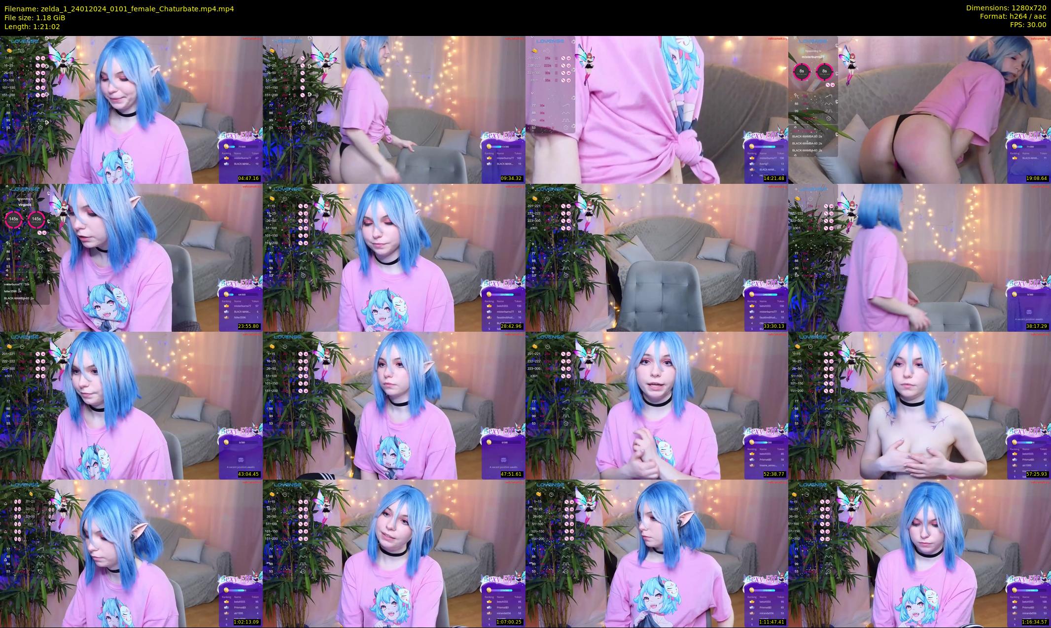 zelda_1 — 82 minute Chaturbate female cam show recording, 720p, Jan 24, 2024