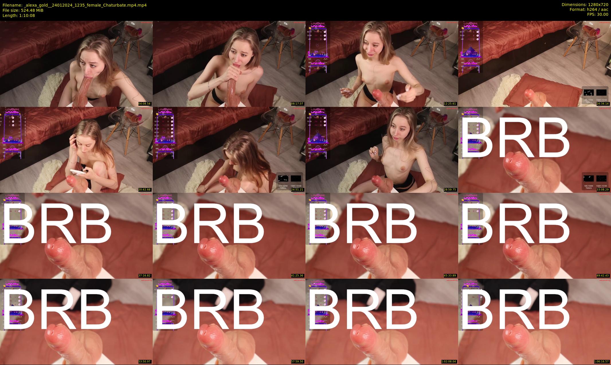 _alexa_gold_ — 71 minute Chaturbate female cam show recording, 720p, Jan 24, 2024