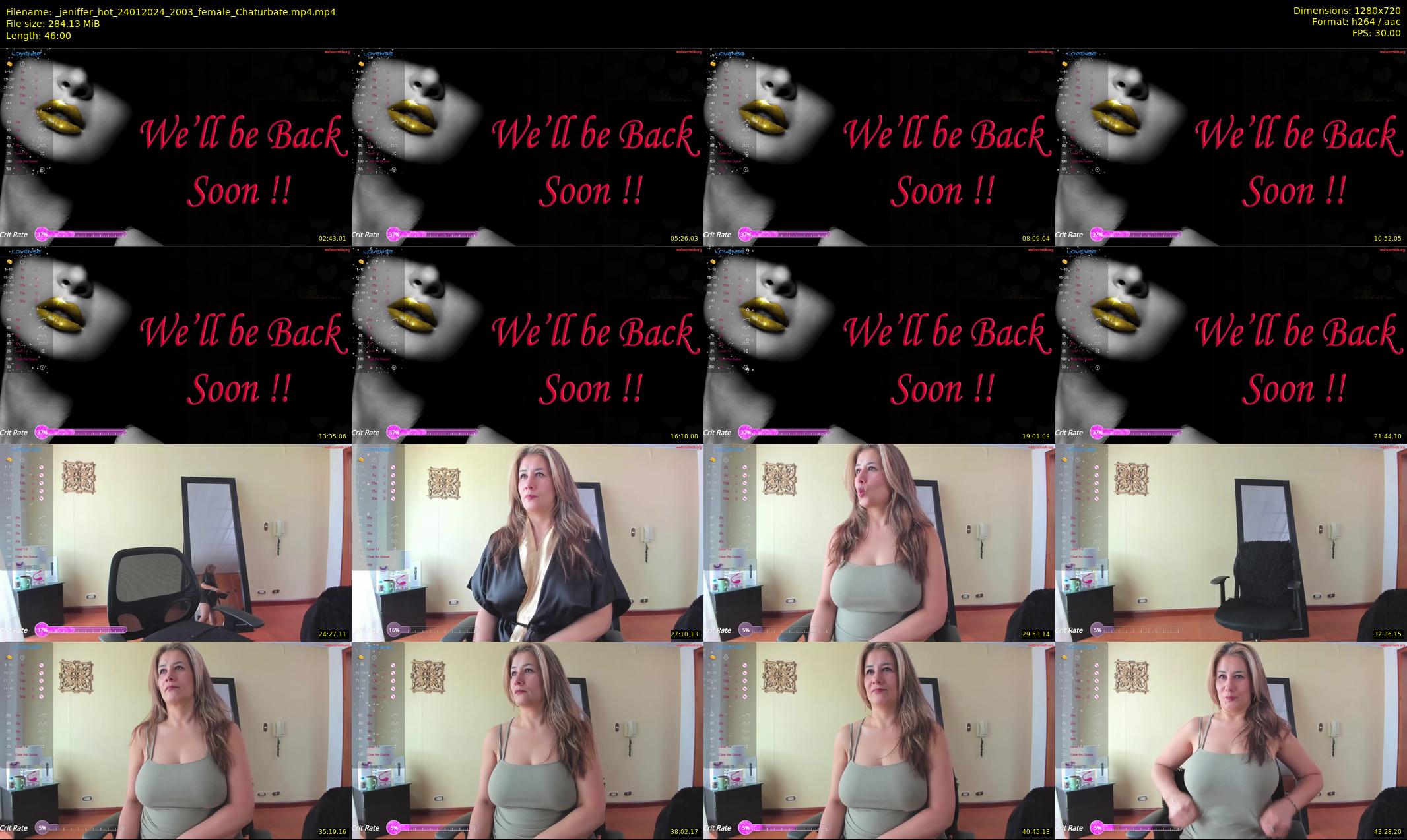 _jeniffer_hot — 46 minute Chaturbate female cam show recording, 720p, Jan 24, 2024