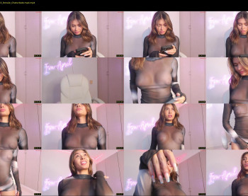 abril_w18 — 9 minute Chaturbate female cam show recording, 720p, Jan 25, 2024