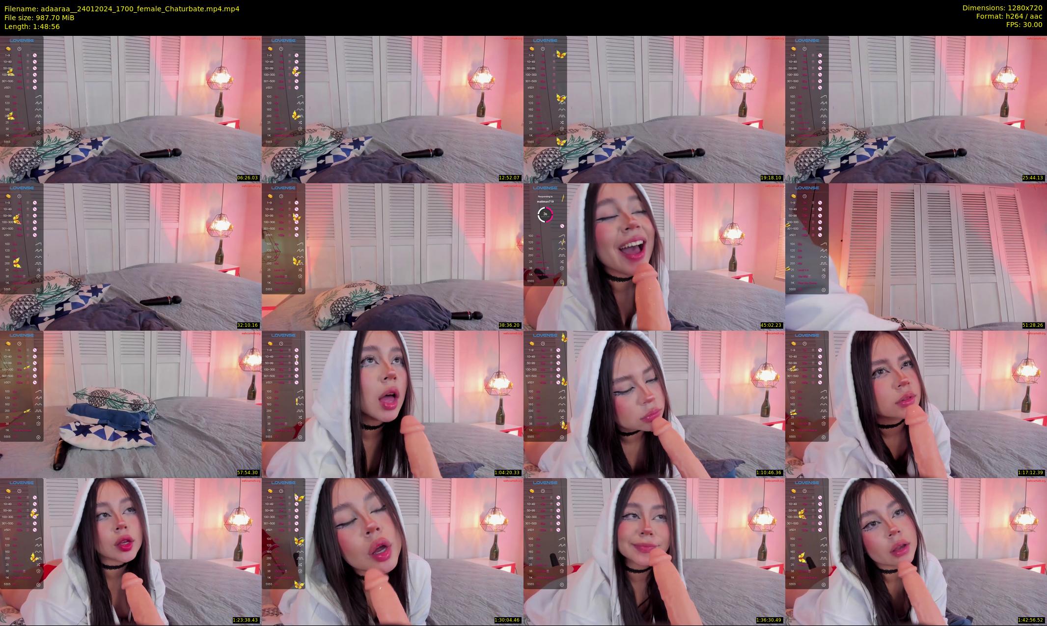 adaaraa_ — 109 minute Chaturbate female cam show recording, 720p, Jan 24, 2024