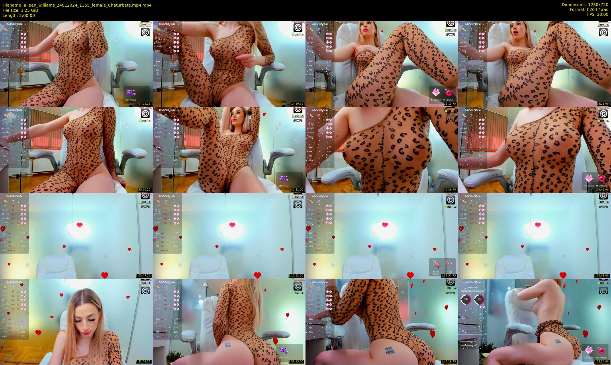 aileen_williams — 120 minute Chaturbate female cam show recording, 720p, Jan 24, 2024