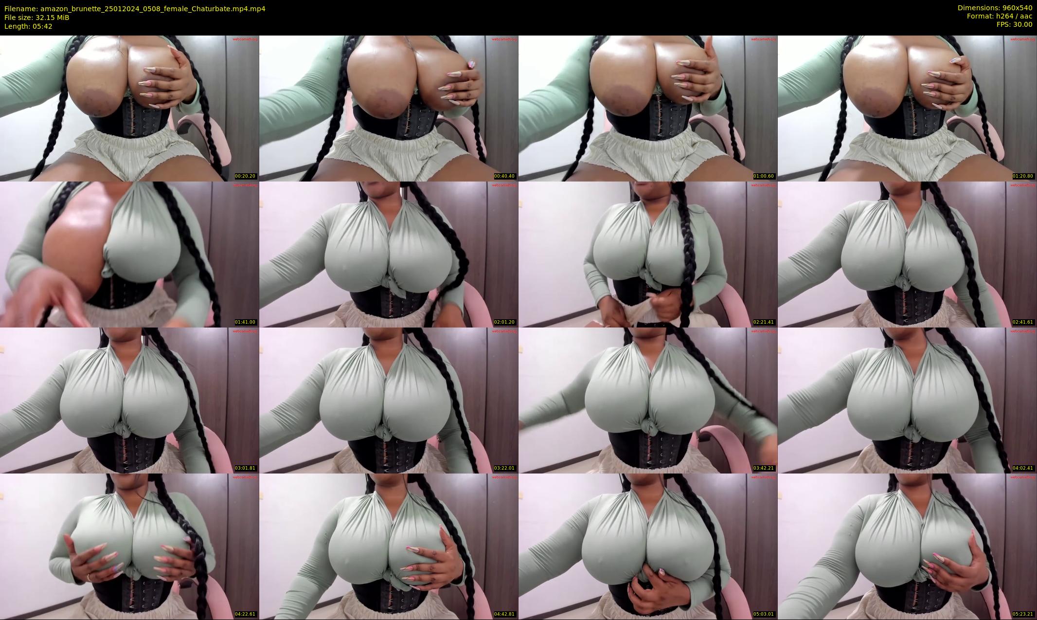 amazon_brunette — 6 minute Chaturbate female cam show recording, 480p, Jan 25, 2024