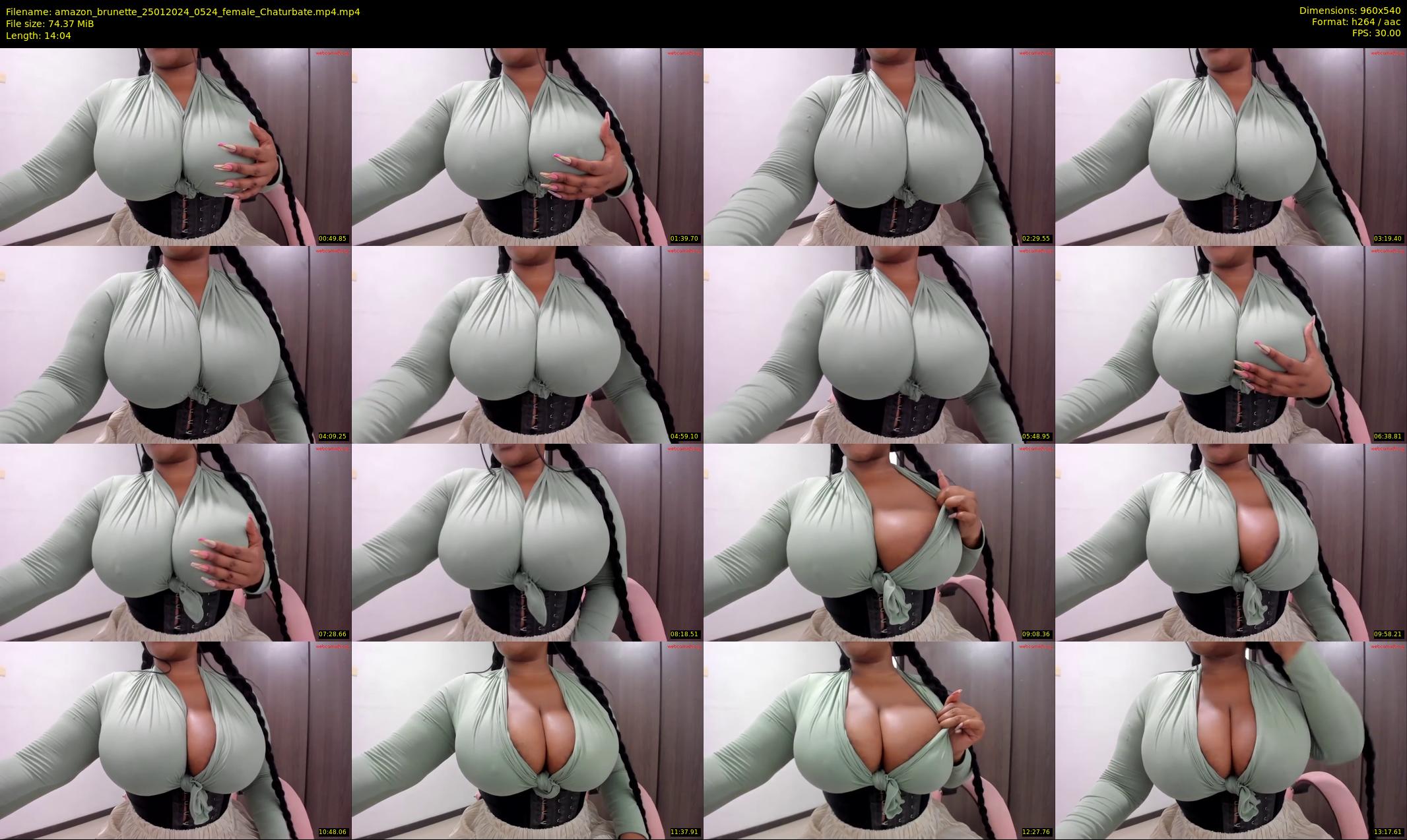 amazon_brunette — 15 minute Chaturbate female cam show recording, 480p, Jan 25, 2024