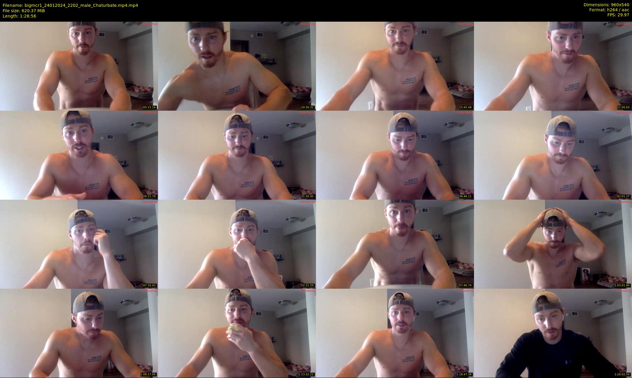 bigmcr1 — 89 minute Chaturbate male cam show recording, 480p, Jan 24, 2024