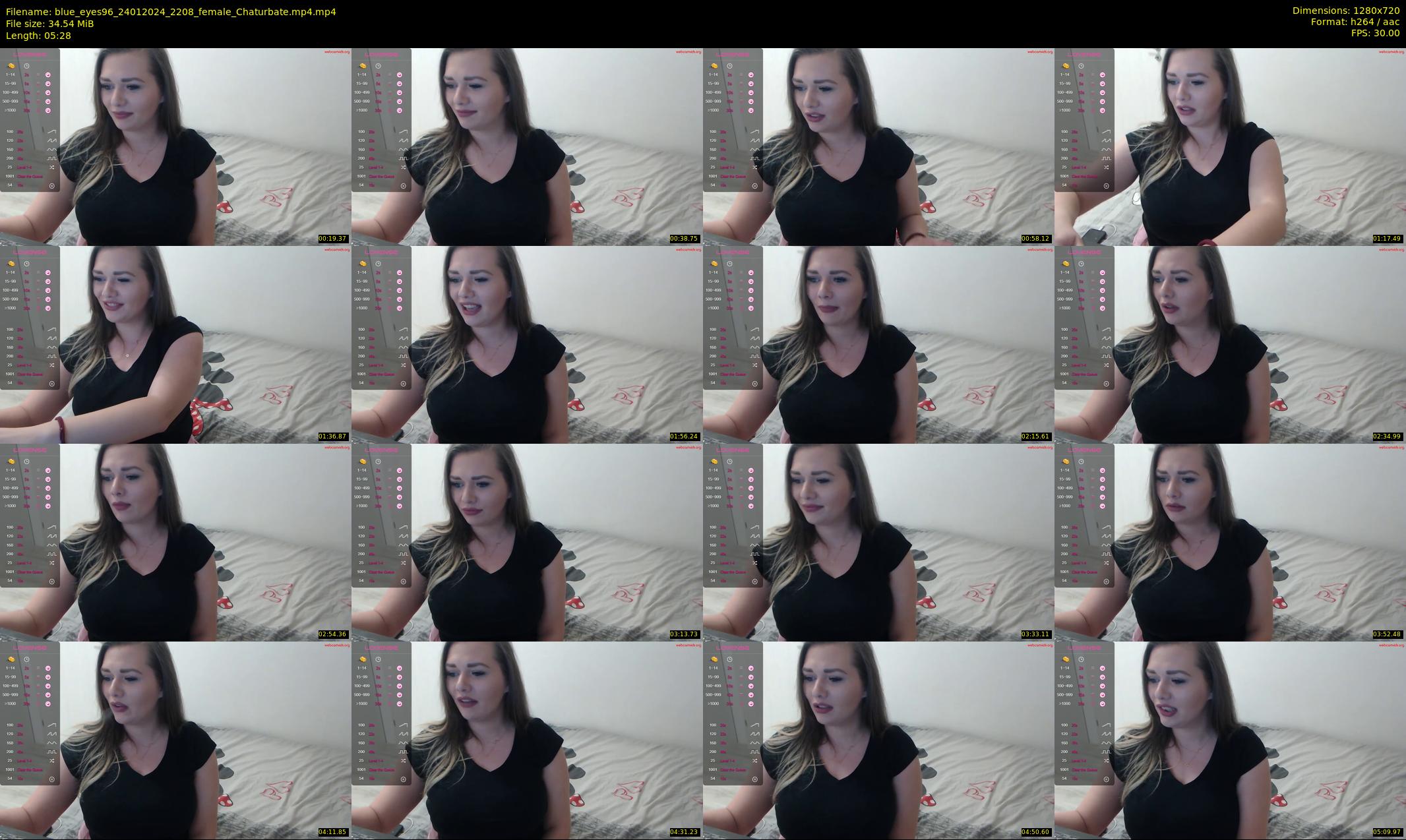 blue_eyes96 — 6 minute Chaturbate female cam show recording, 720p, Jan 24, 2024