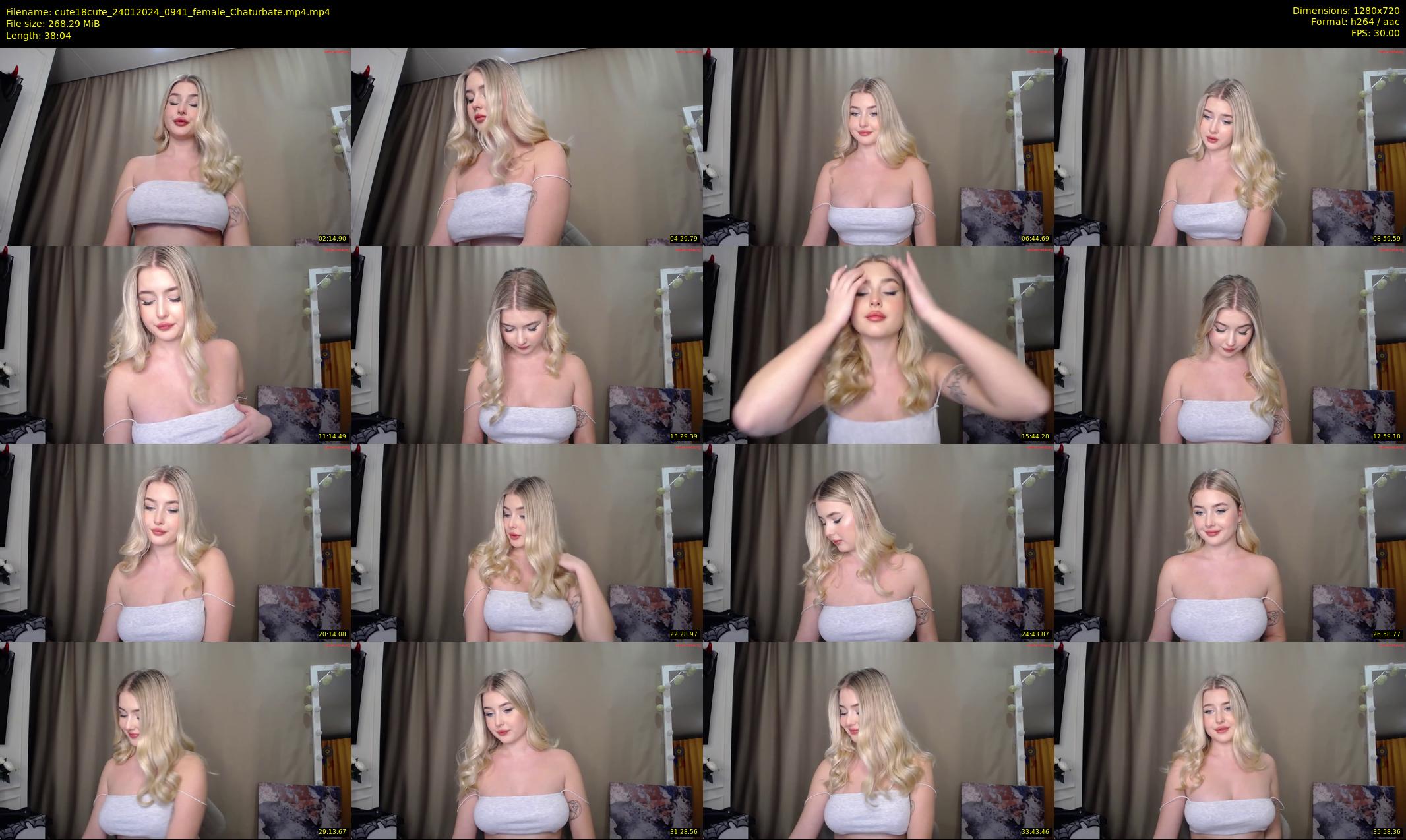 cute18cute — 39 minute Chaturbate female cam show recording, 720p, Jan 24, 2024