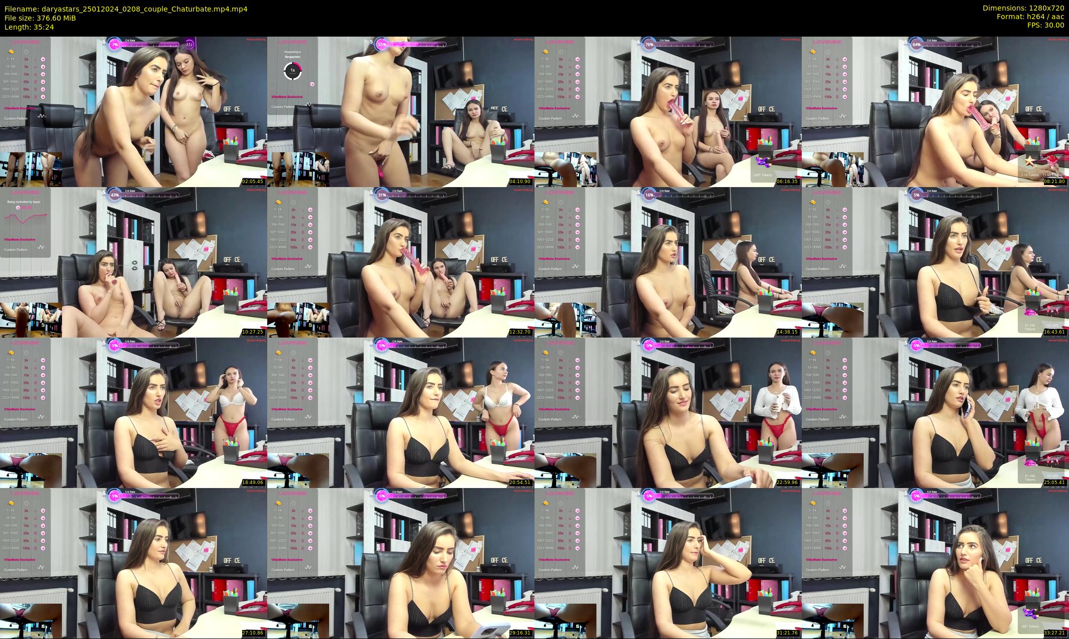 daryastars — 36 minute Chaturbate couple cam show recording, 720p, Jan 25, 2024