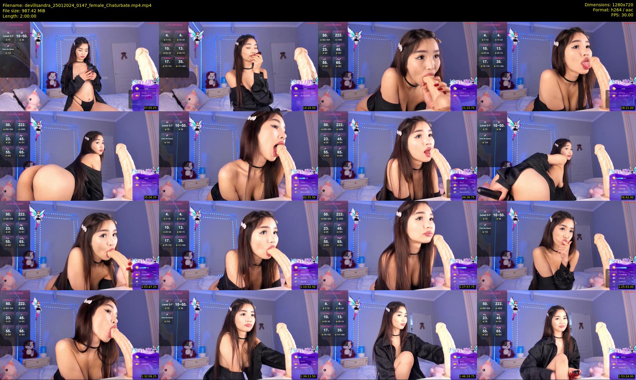 devillsandra — 120 minute Chaturbate female cam show recording, 720p, Jan 25, 2024