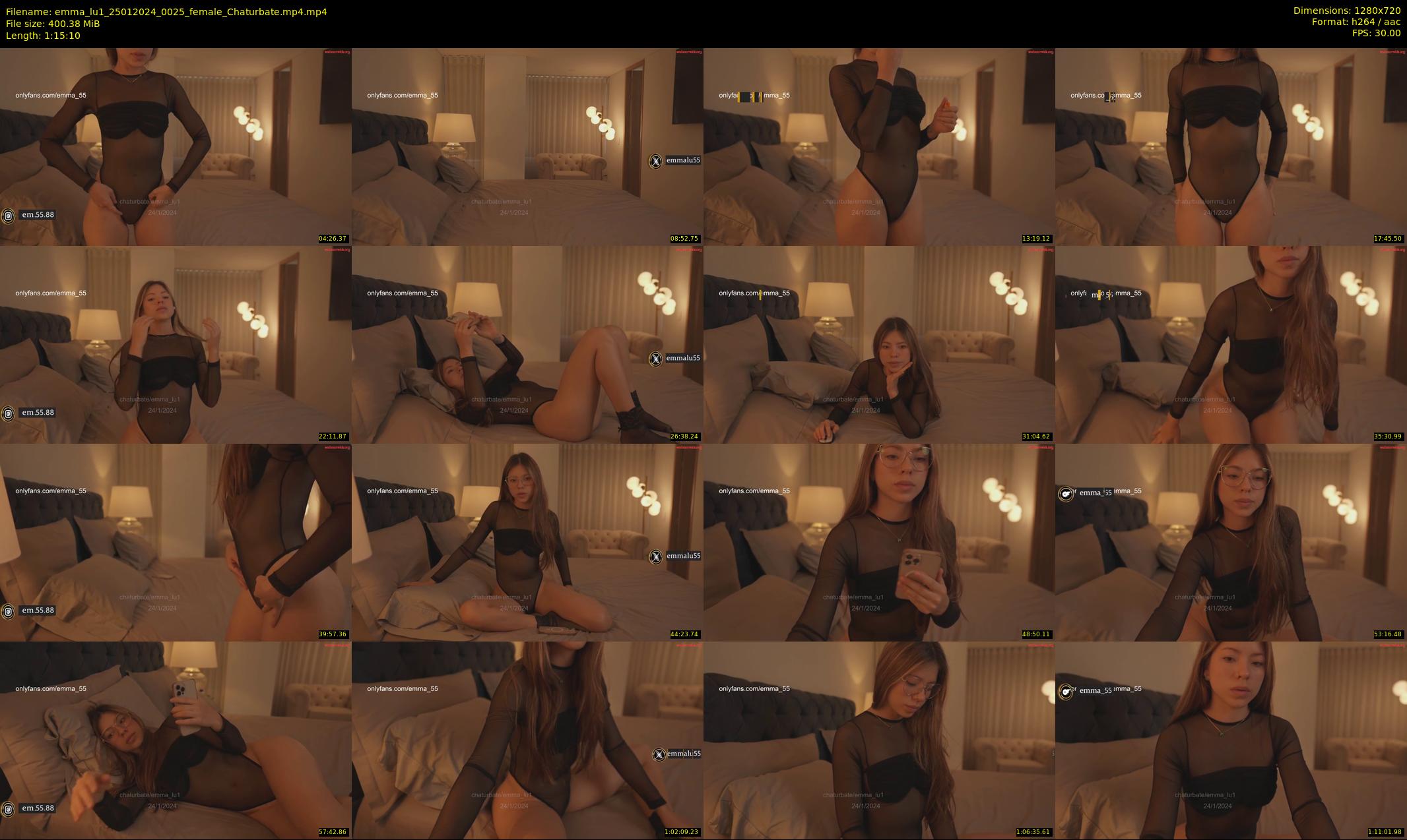 emma_lu1 — 76 minute Chaturbate female cam show recording, 720p, Jan 25, 2024