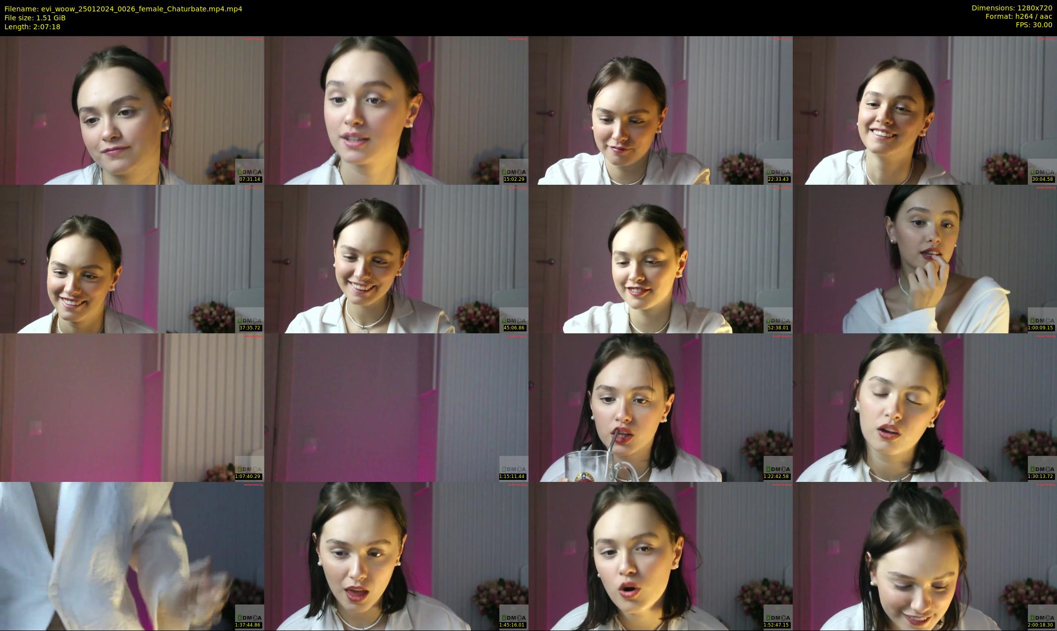 evi_woow — 128 minute Chaturbate female cam show recording, 720p, Jan 25, 2024