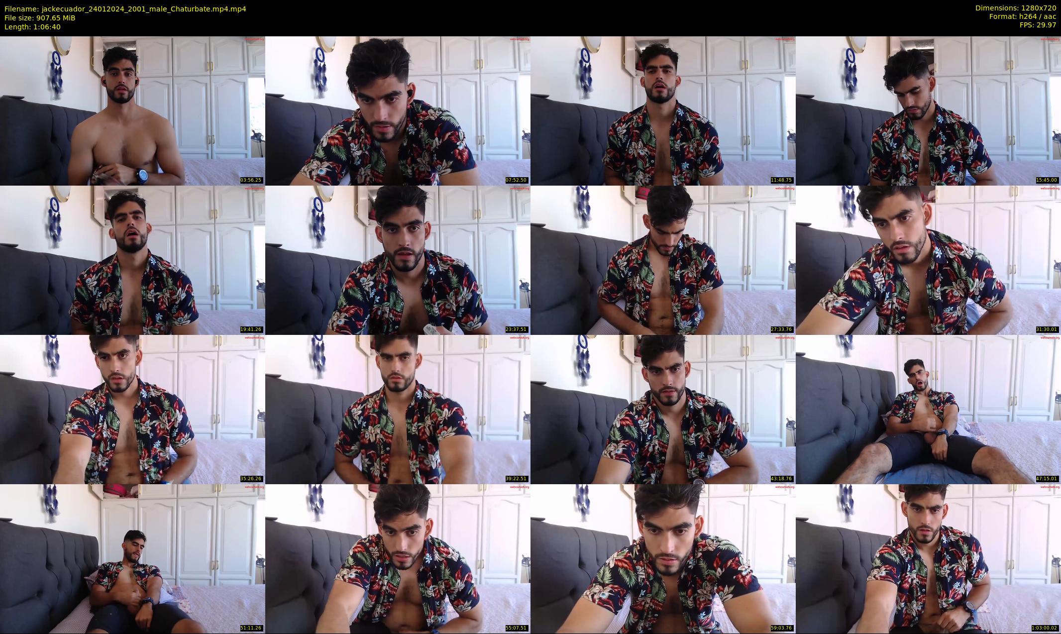 jackecuador — 67 minute Chaturbate male cam show recording, 720p, Jan 24, 2024