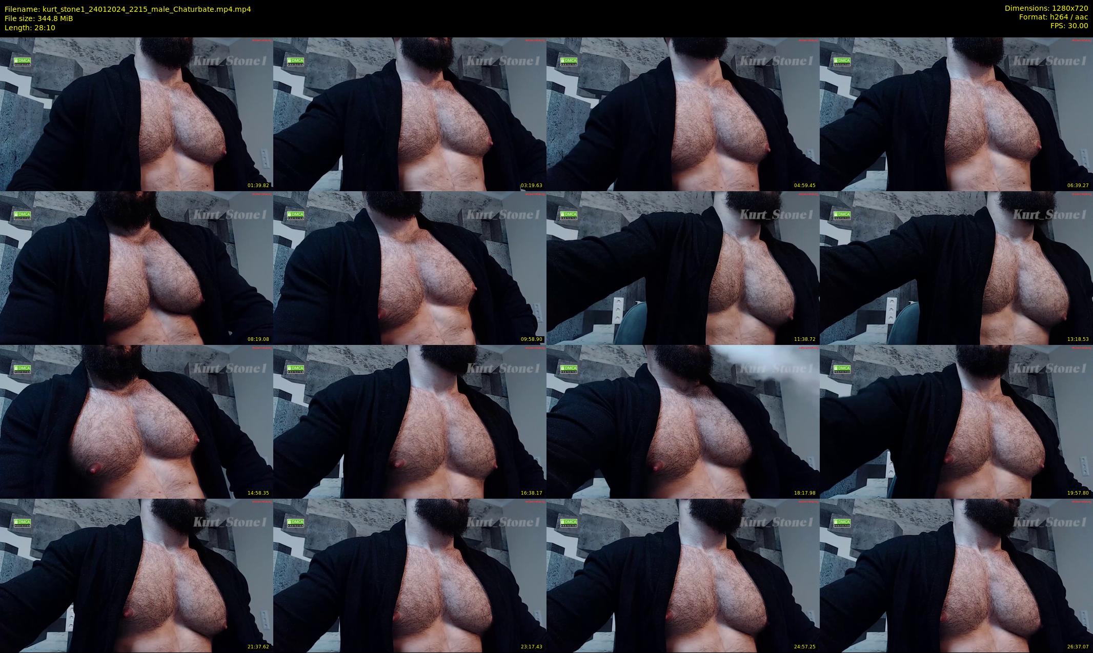 kurt_stone1 — 29 minute Chaturbate male cam show recording, 720p, Jan 24, 2024