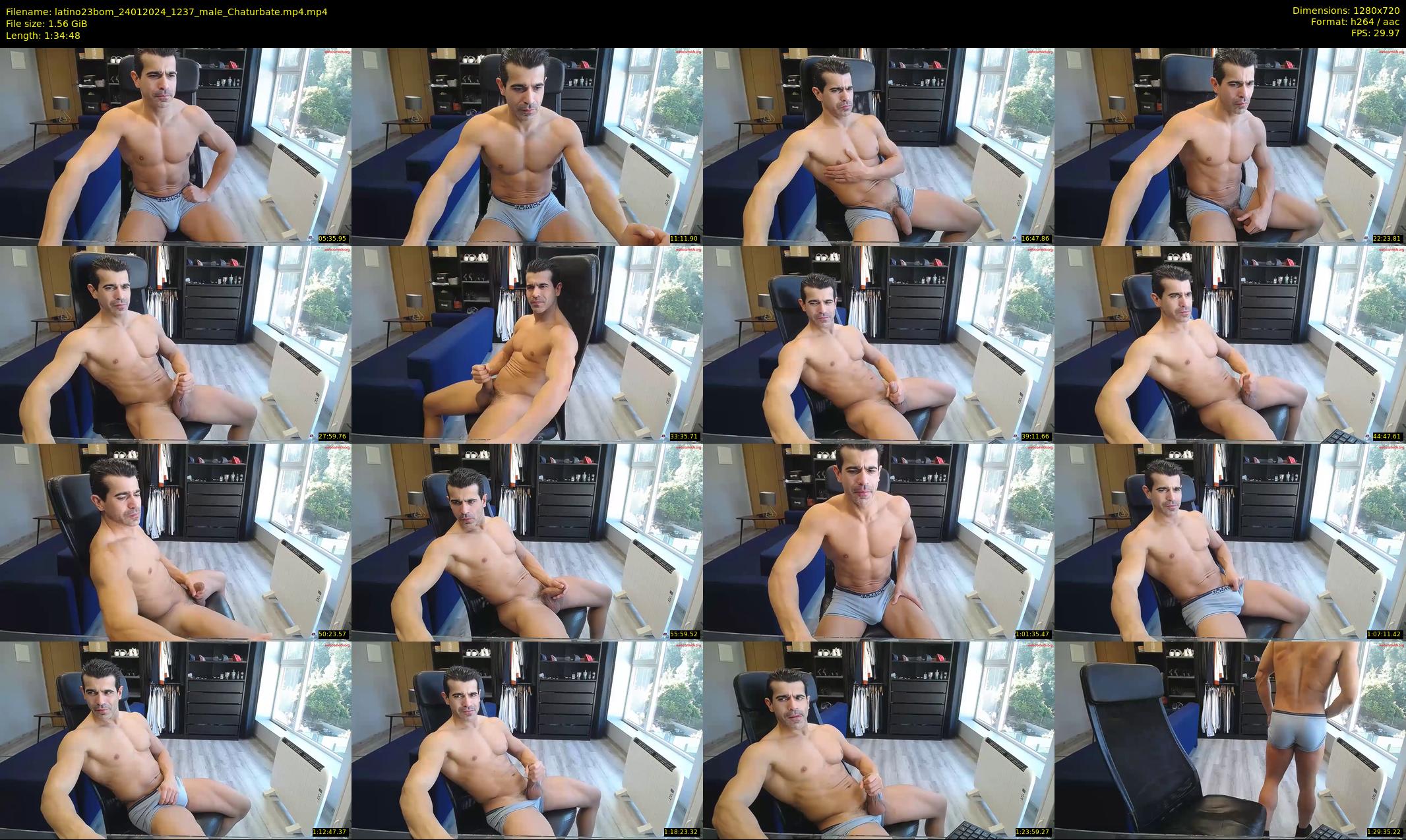latino23bom — 95 minute Chaturbate male cam show recording, 720p, Jan 24, 2024