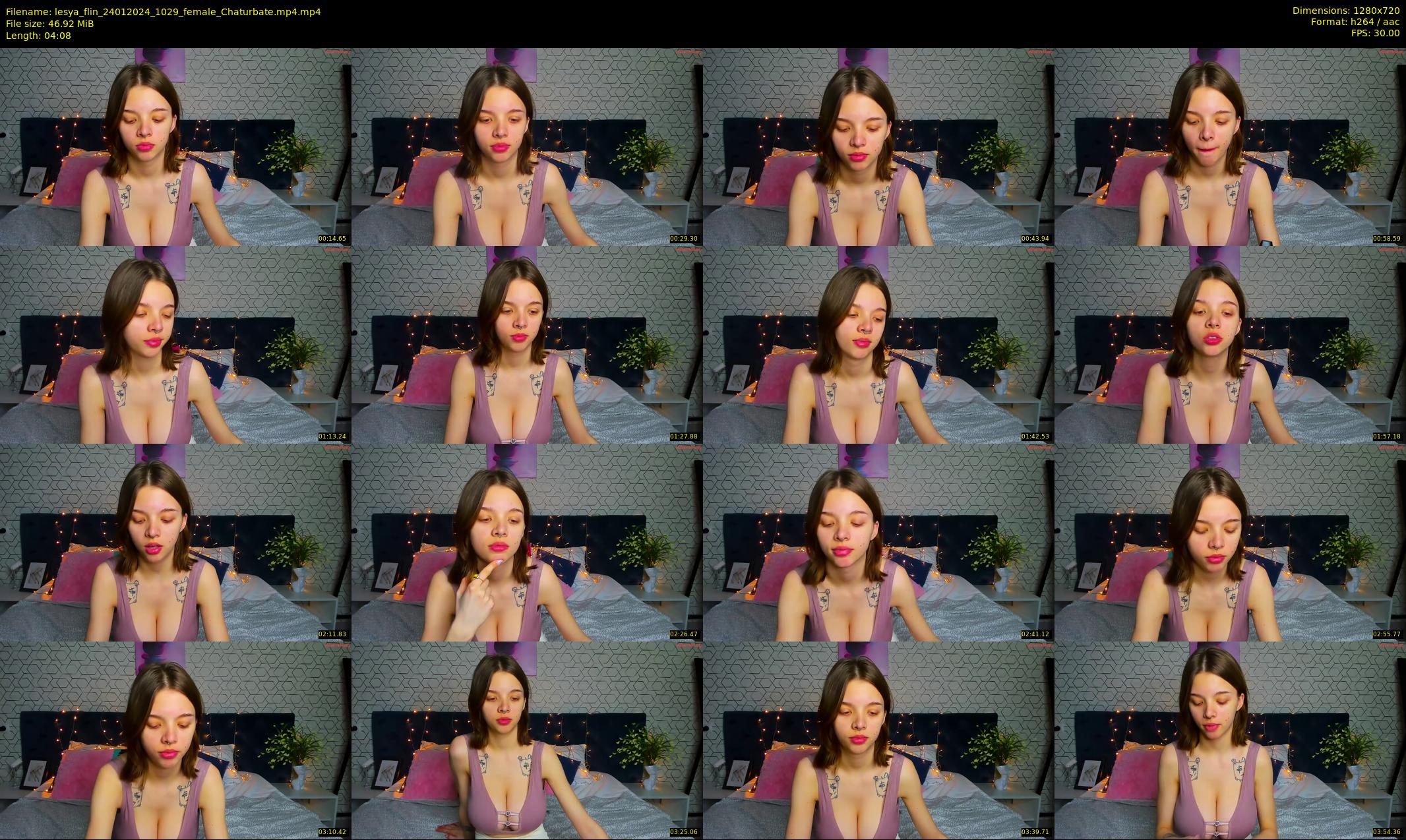 lesya_flin — 5 minute Chaturbate female cam show recording, 720p, Jan 24, 2024