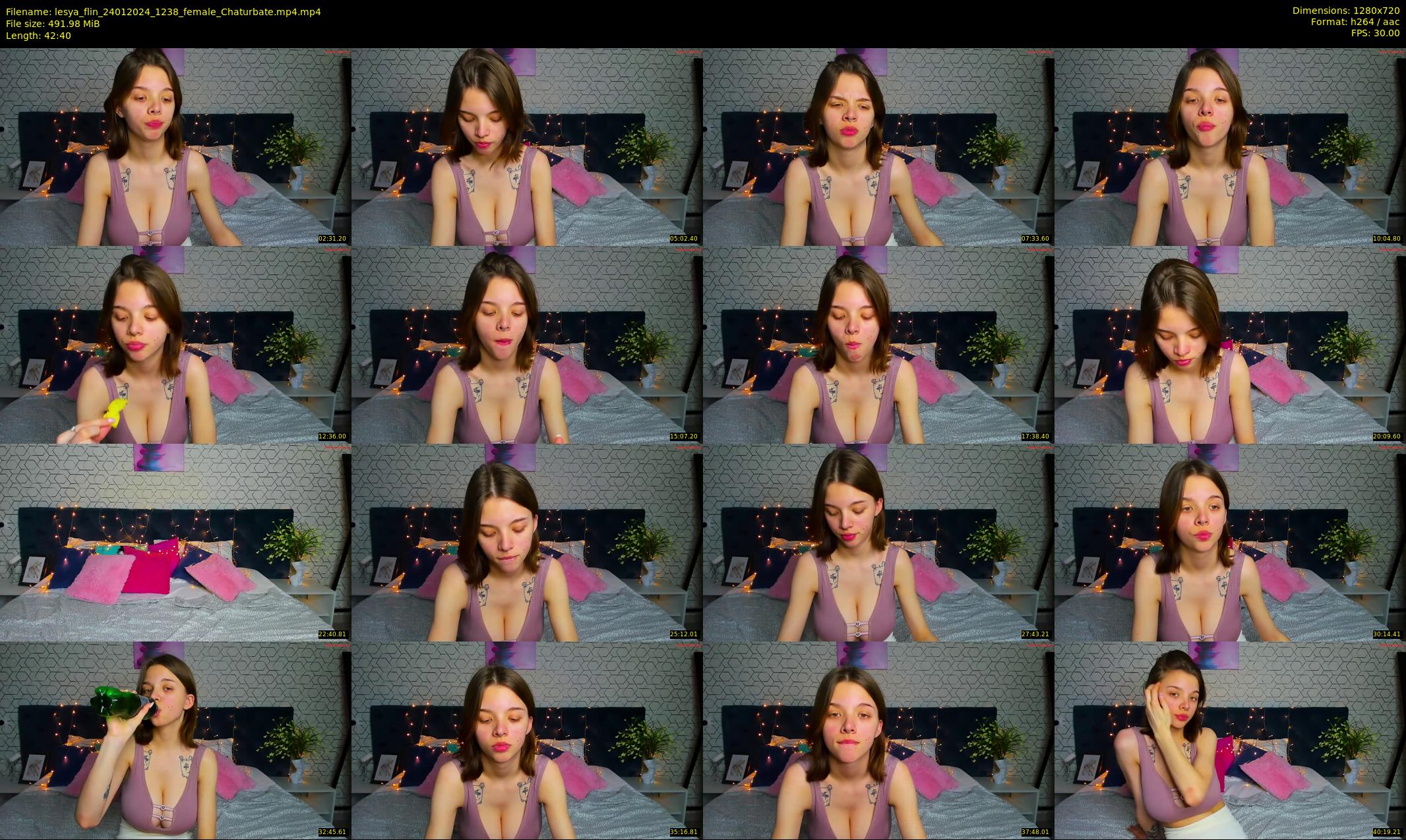 lesya_flin — 43 minute Chaturbate female cam show recording, 720p, Jan 24, 2024
