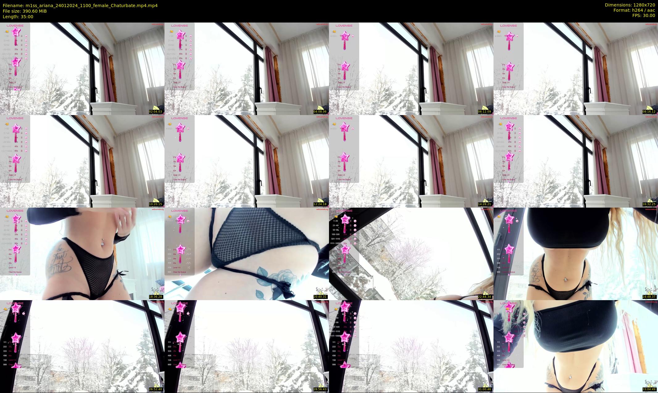 m1ss_ariana — 35 minute Chaturbate female cam show recording, 720p, Jan 24, 2024