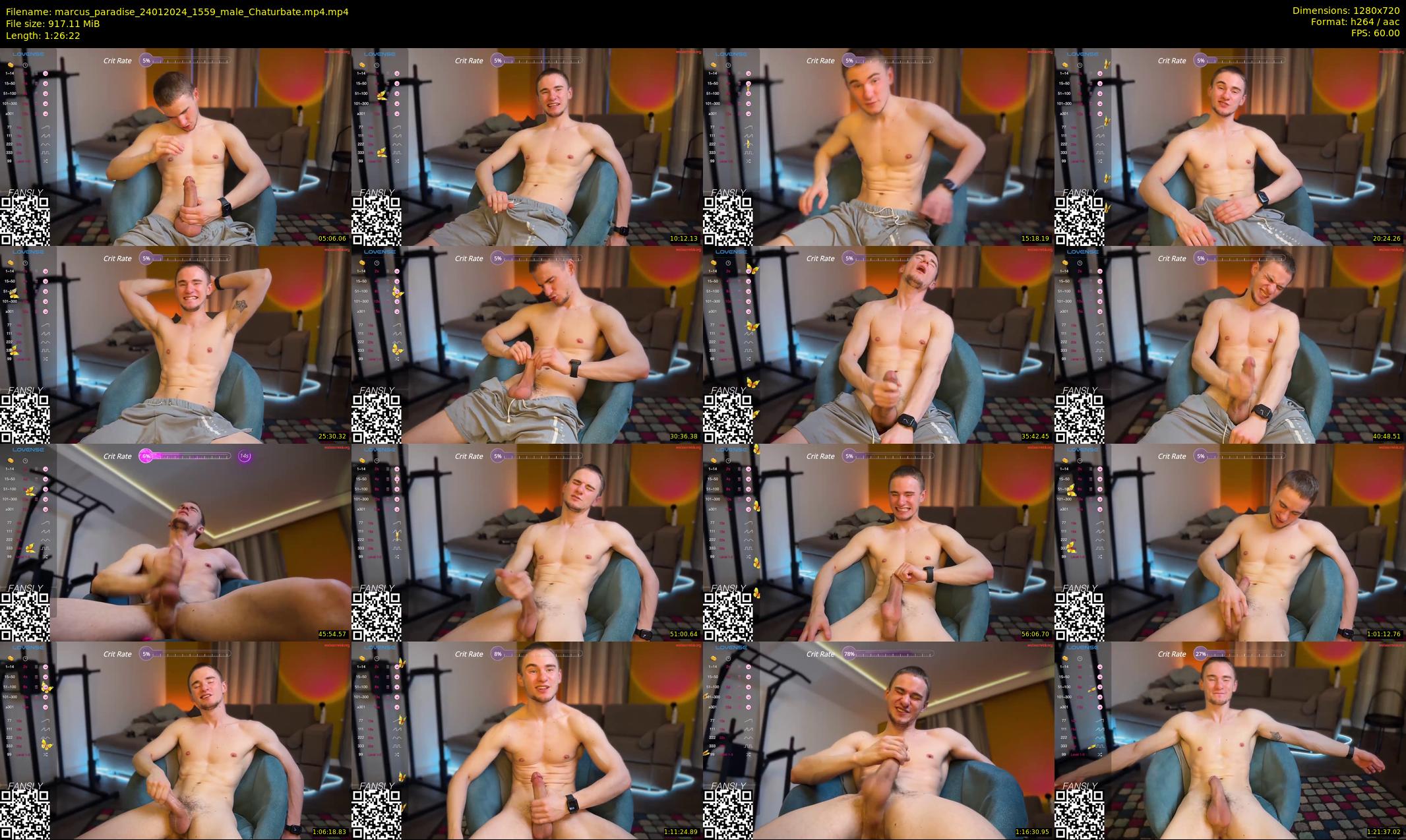 marcus_paradise — 87 minute Chaturbate male cam show recording, 720p, Jan 24, 2024
