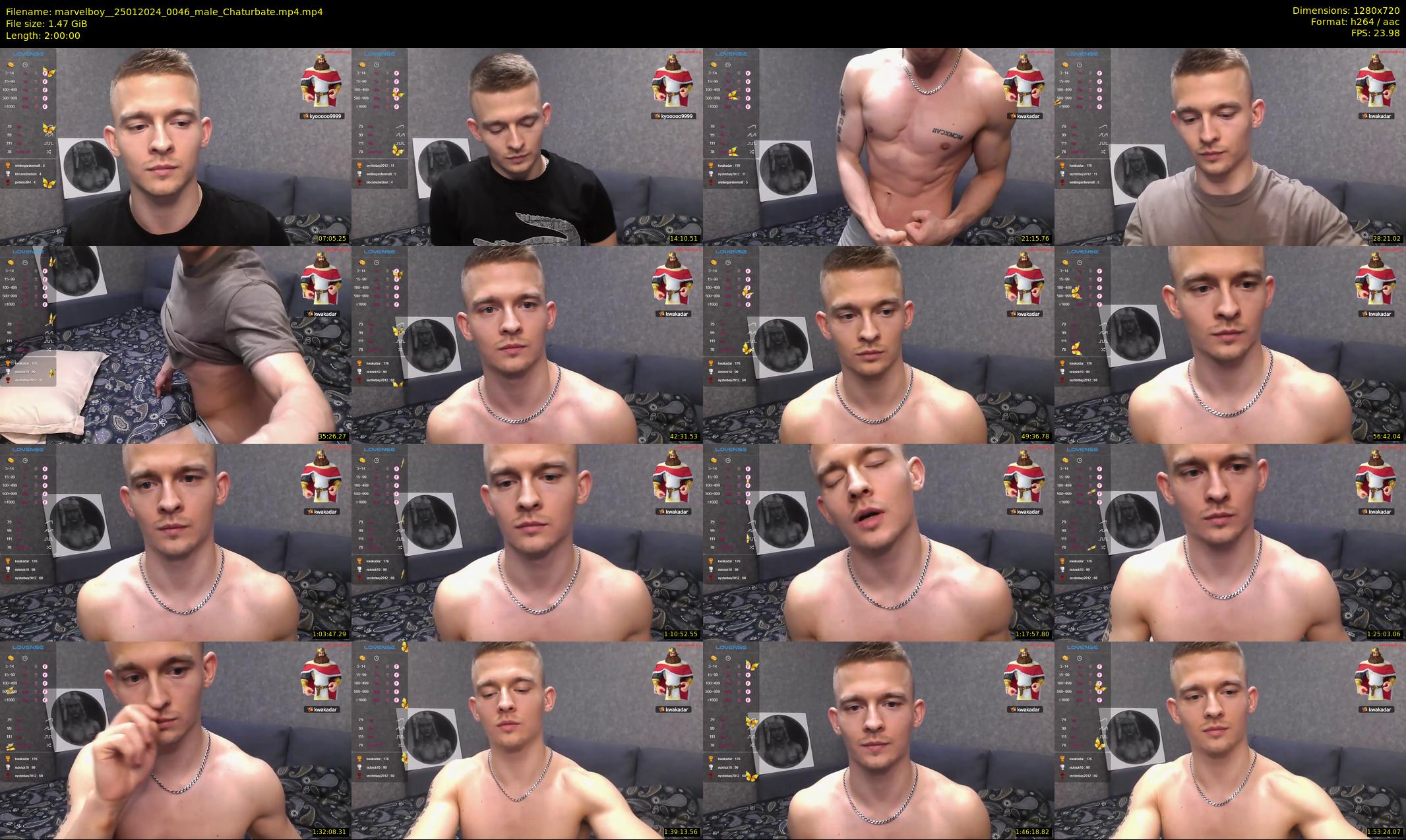 marvelboy_ — 120 minute Chaturbate male cam show recording, 720p, Jan 25, 2024