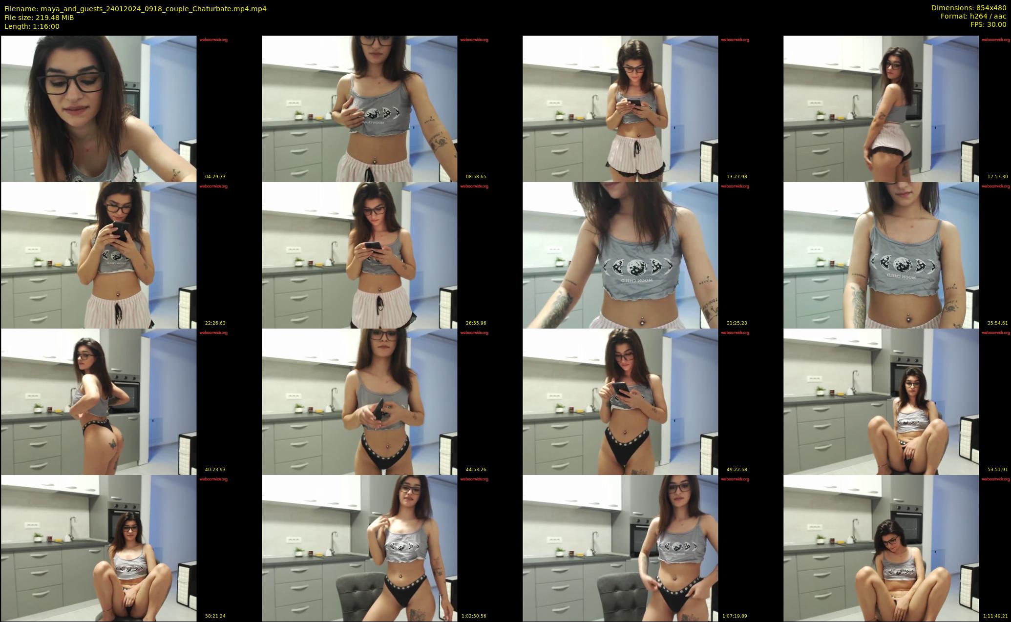 maya_and_guests — 76 minute Chaturbate couple cam show recording, 480p, Jan 24, 2024