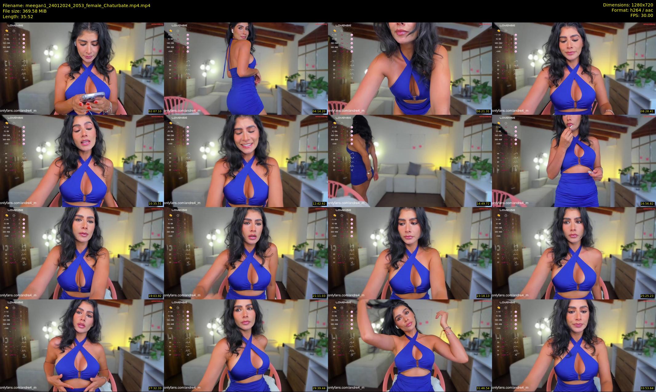 meegan1 — 36 minute Chaturbate female cam show recording, 720p, Jan 24, 2024