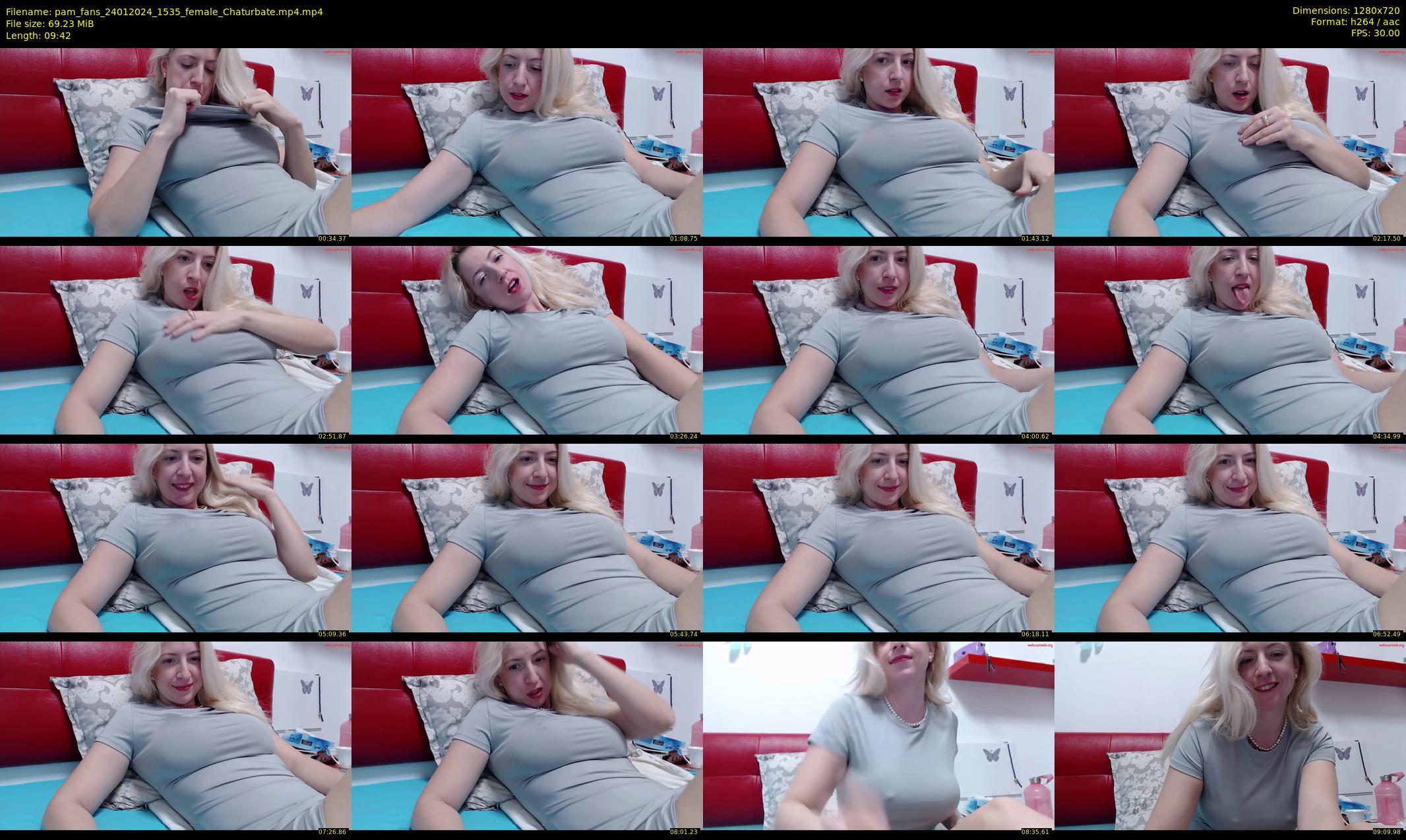 pam_fans — 10 minute Chaturbate female cam show recording, 720p, Jan 24, 2024