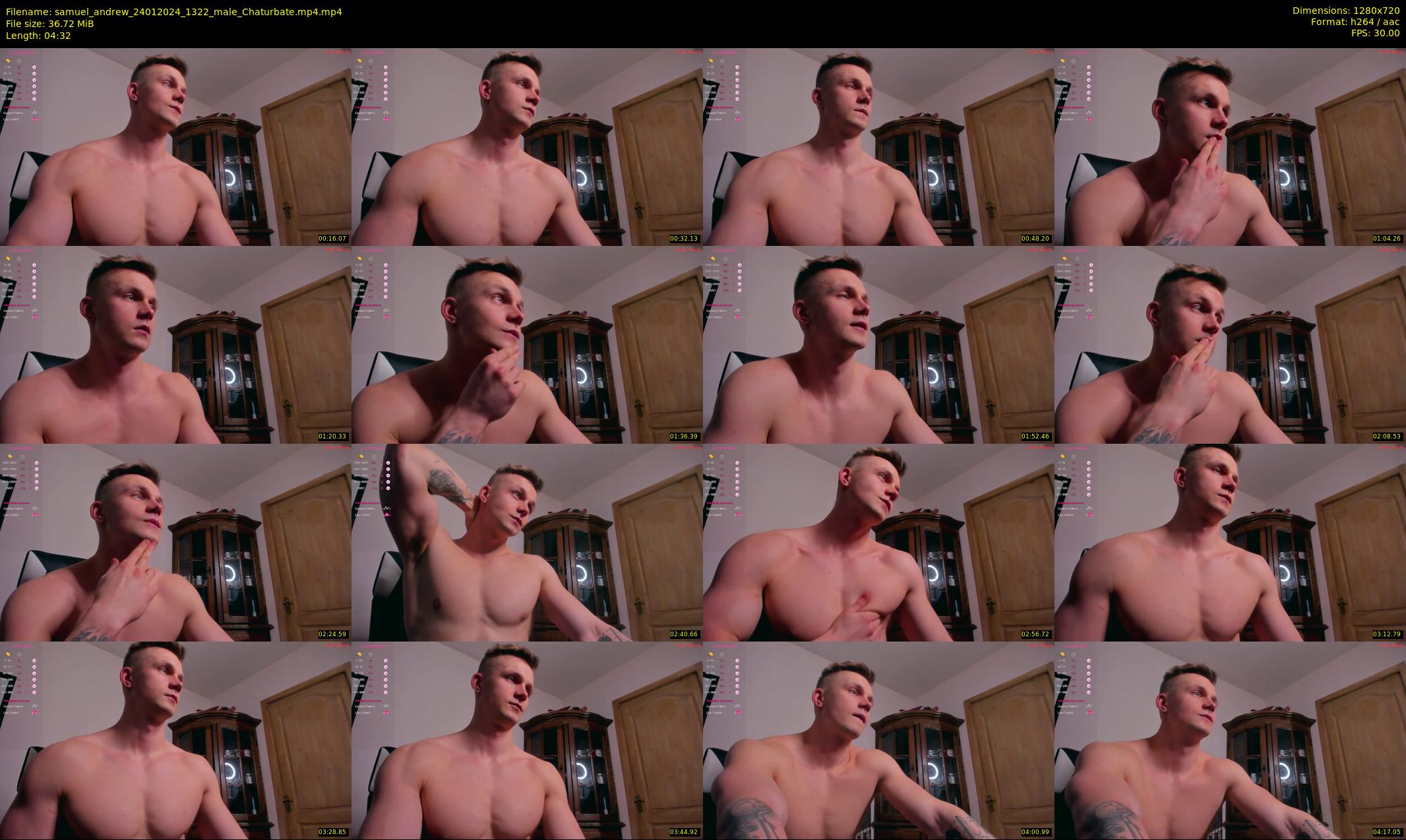 samuel_andrew — 5 minute Chaturbate male cam show recording, 720p, Jan 24, 2024