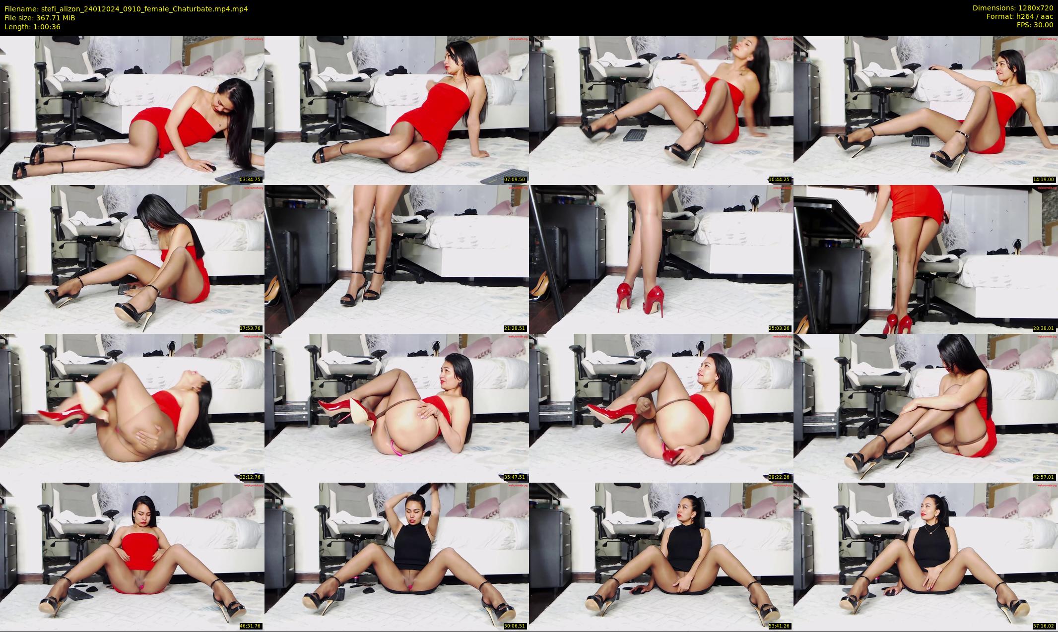 stefi_alizon — 61 minute Chaturbate female cam show recording, 720p, Jan 24, 2024