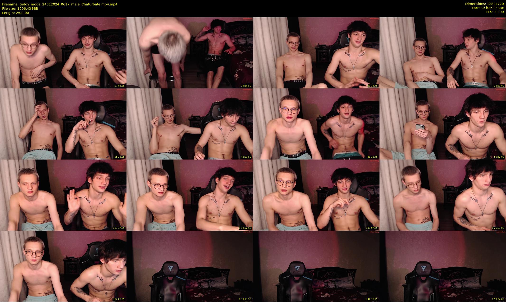 teddy_mode — 120 minute Chaturbate couple cam show recording, 720p, Jan 24, 2024