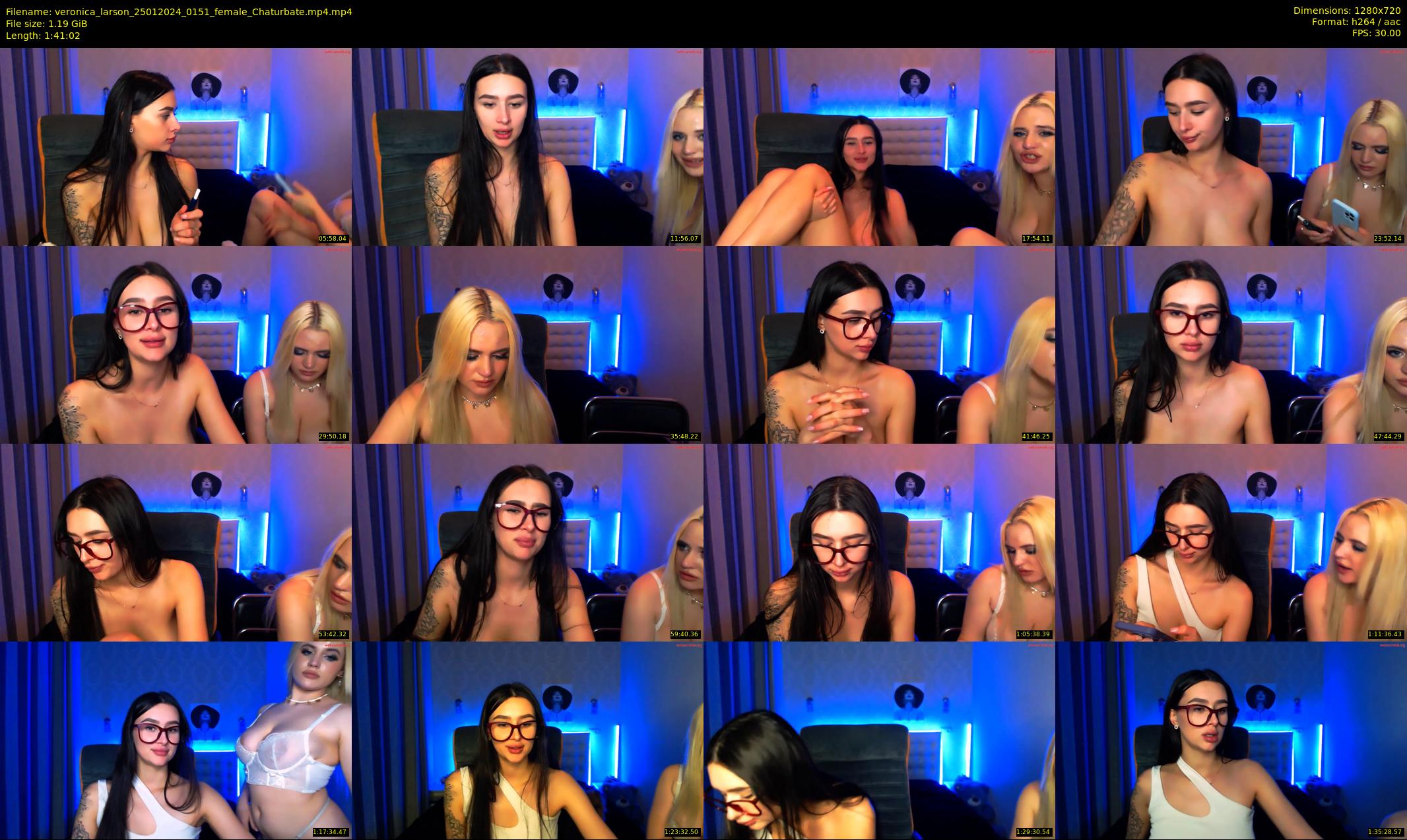 veronica_larson — 102 minute Chaturbate female cam show recording, 720p, Jan 25, 2024