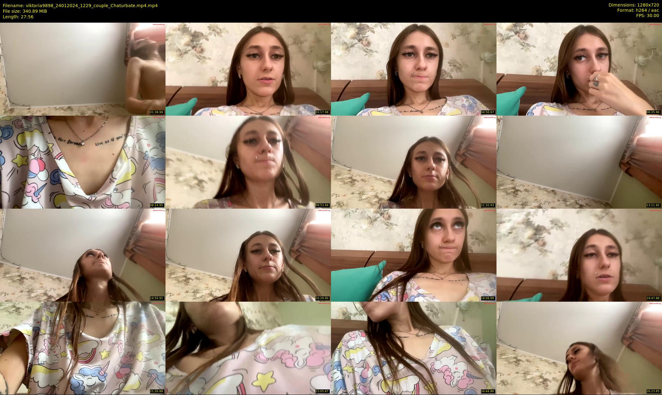 viktoria9898 — 28 minute Chaturbate couple cam show recording, 720p, Jan 24, 2024