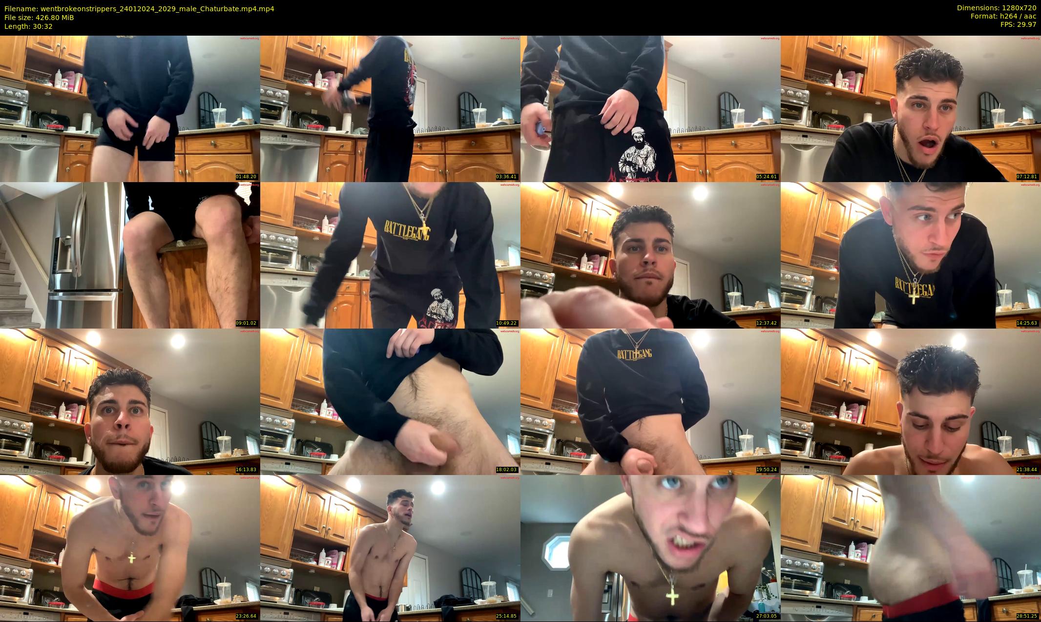 wentbrokeonstrippers — 31 minute Chaturbate male cam show recording, 720p, Jan 24, 2024