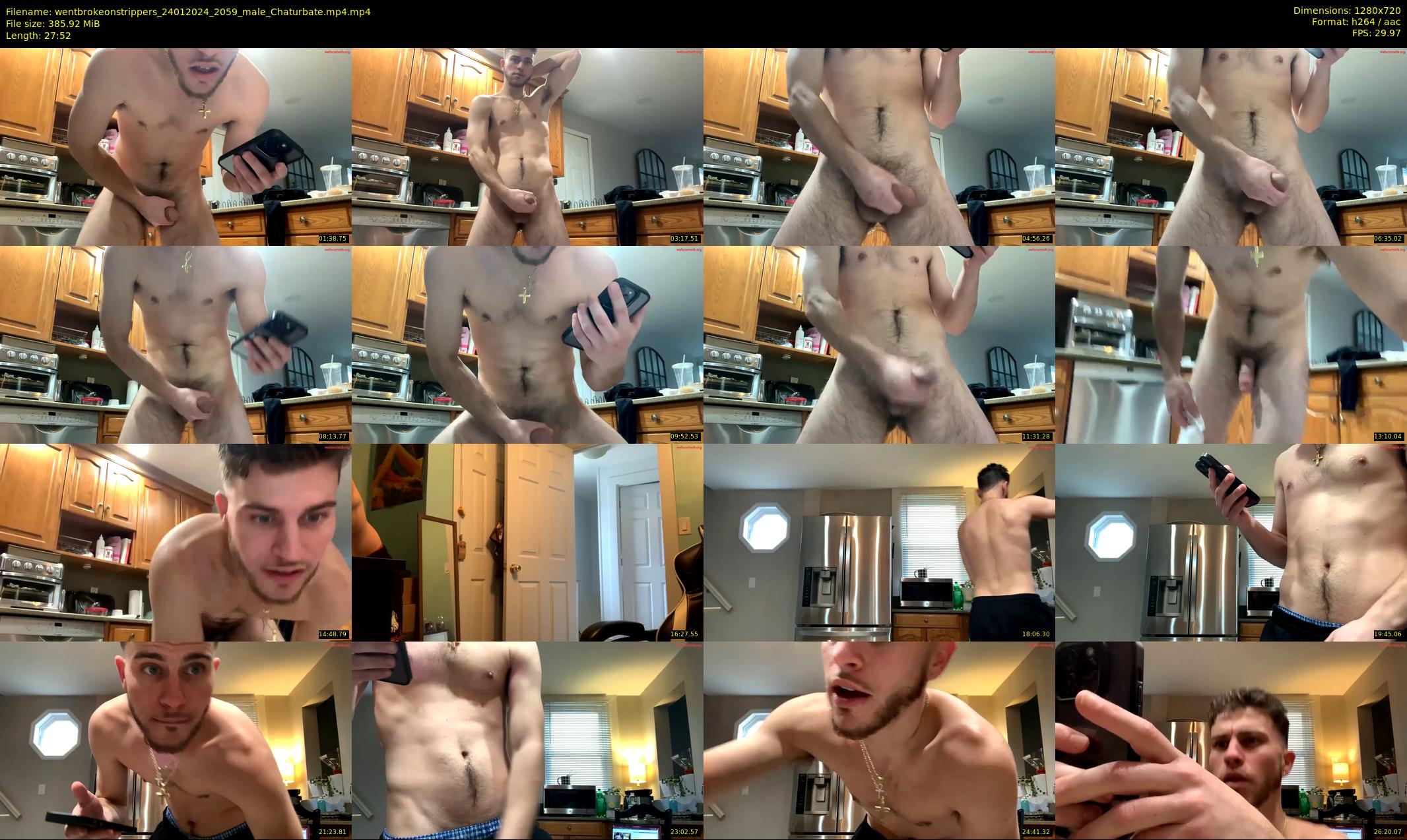wentbrokeonstrippers — 28 minute Chaturbate male cam show recording, 720p, Jan 24, 2024