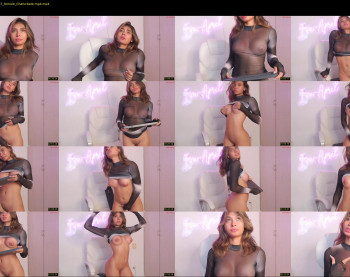 abril_w18 — 10 minute Chaturbate female cam show recording, 720p, Jan 25, 2024