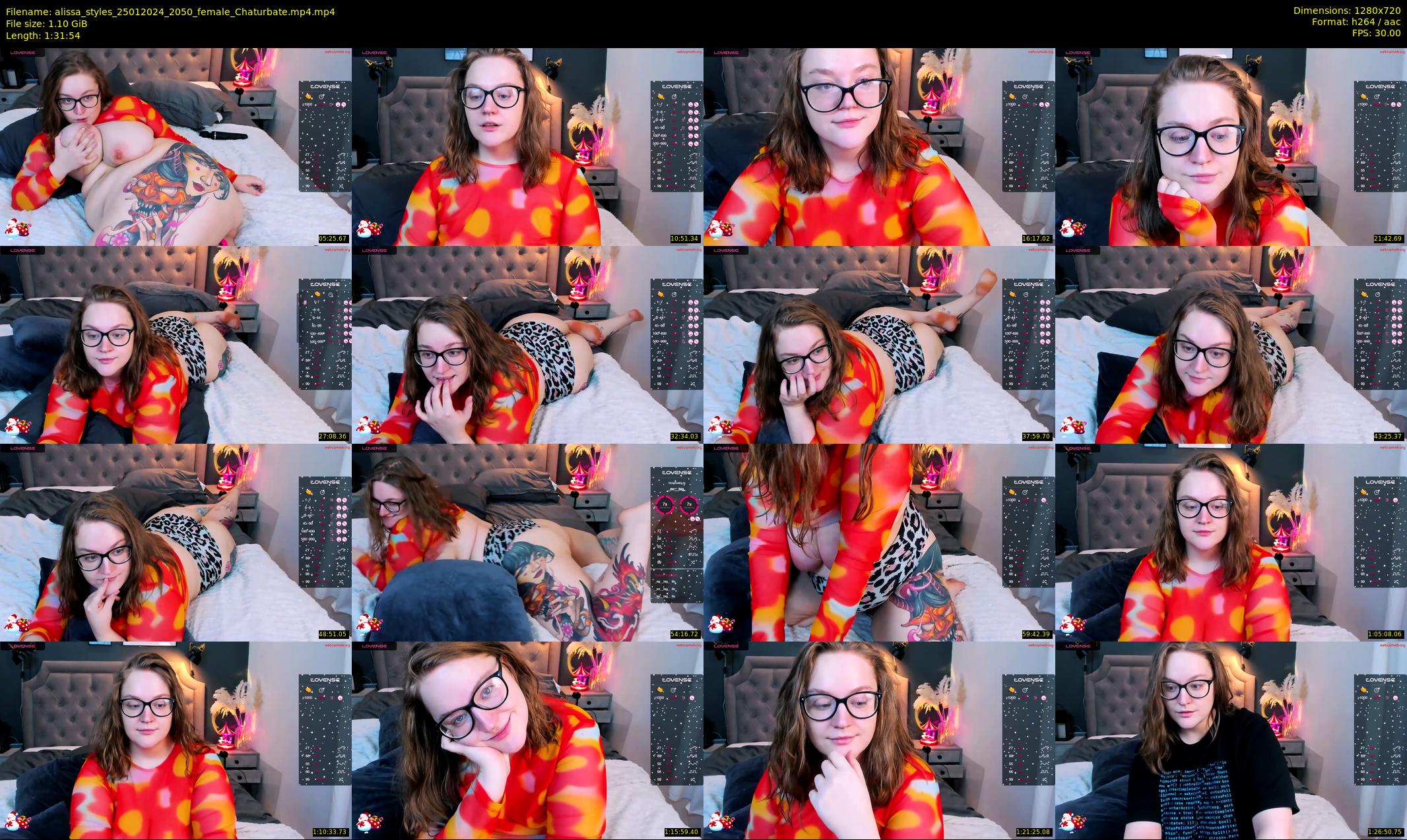 alissa_styles — 92 minute Chaturbate female cam show recording, 720p, Jan 25, 2024