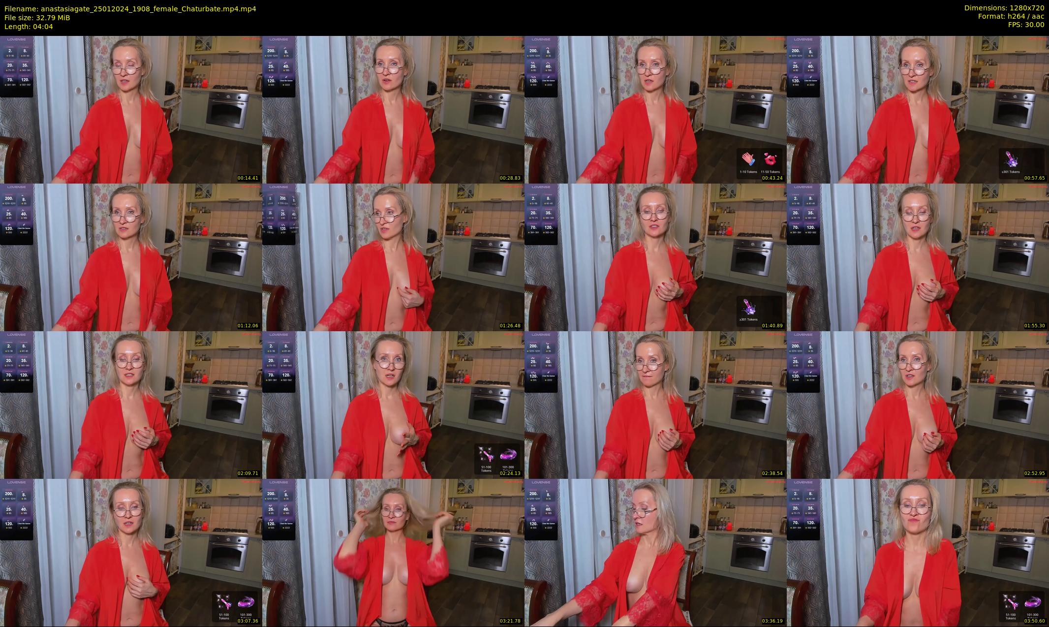 anastasiagate — 5 minute Chaturbate female cam show recording, 720p, Jan 25, 2024