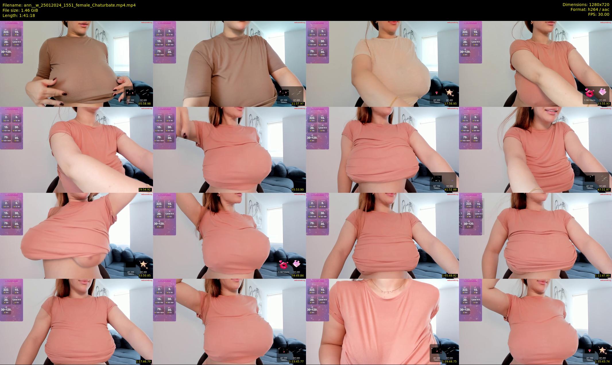 ann__w — 102 minute Chaturbate female cam show recording, 720p, Jan 25, 2024