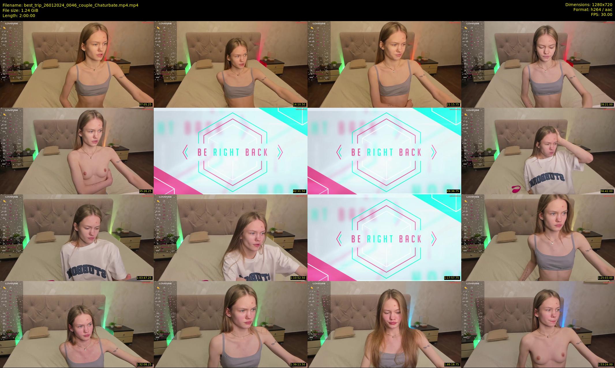 best_trip — 120 minute Chaturbate couple cam show recording, 720p, Jan 26, 2024