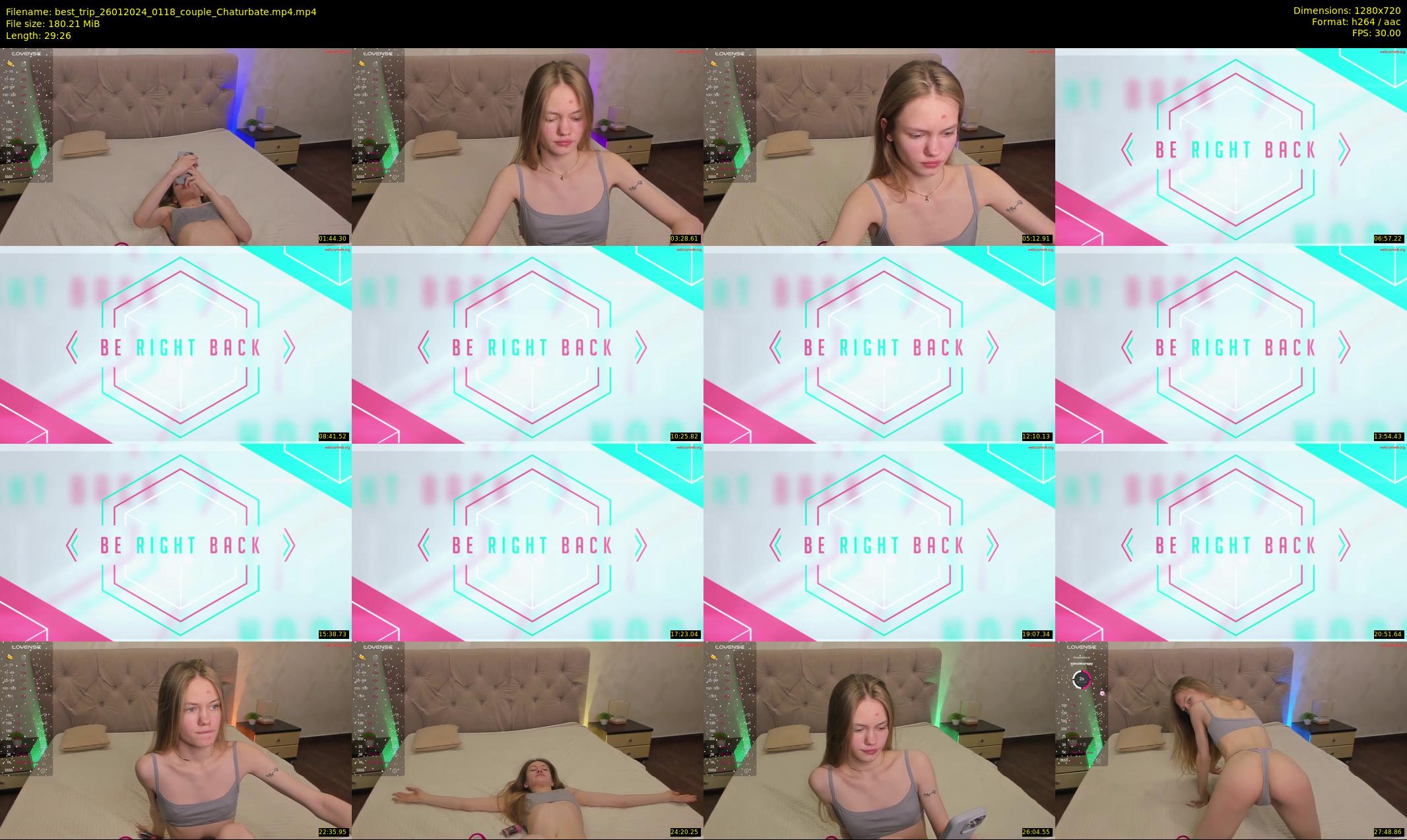 best_trip — 30 minute Chaturbate couple cam show recording, 720p, Jan 26, 2024